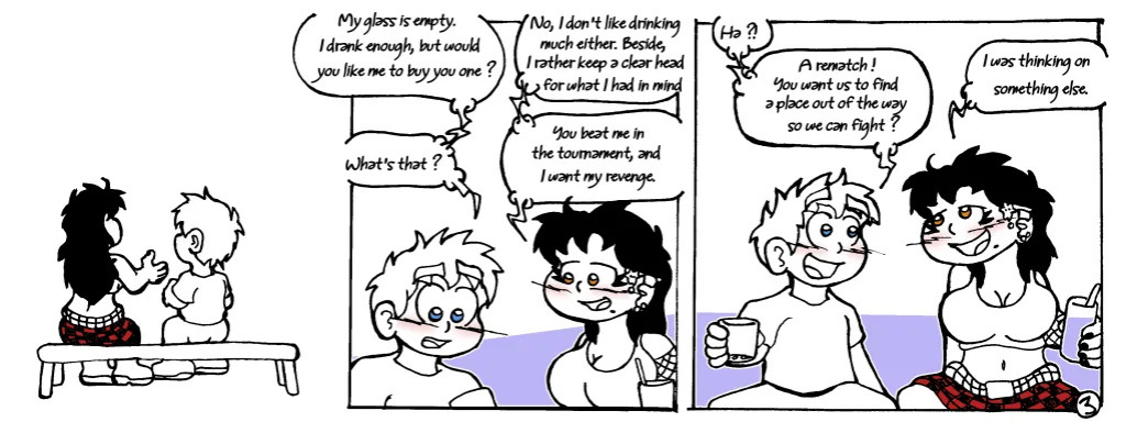 A femdom on her Pokemon journey.
