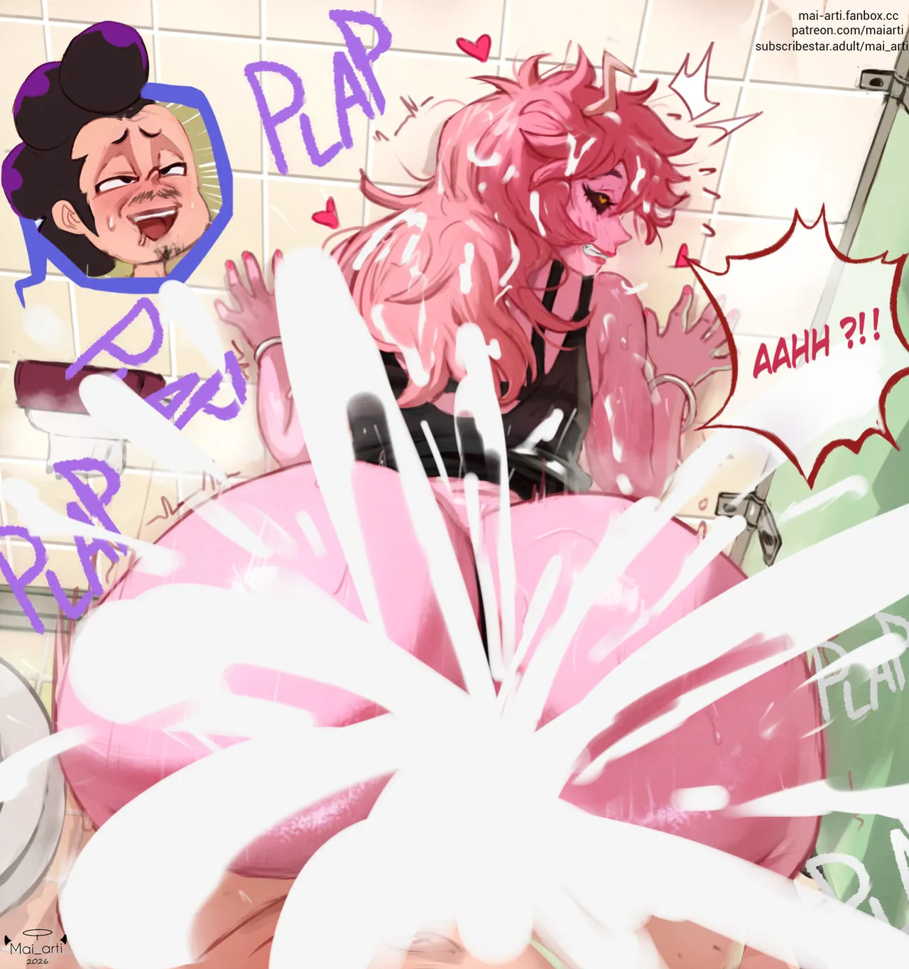 [Mai_arti] Mina Ashido (My Hero Academia)