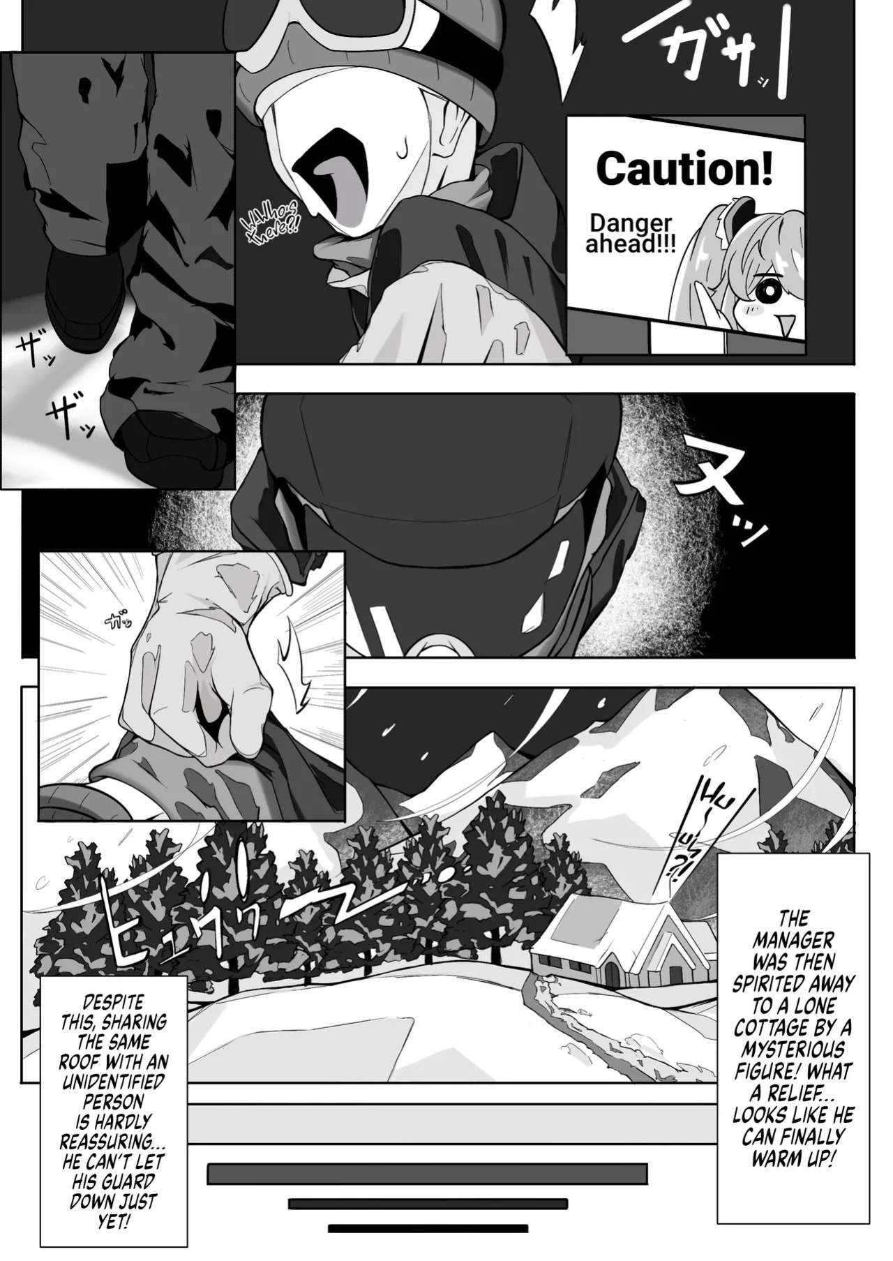 [Suna no Shiro (4pril)] Shirogane no Nettaiya ー A Sultry Night under Silver Snow (Last Origin) [English] [head empty] [Digital]