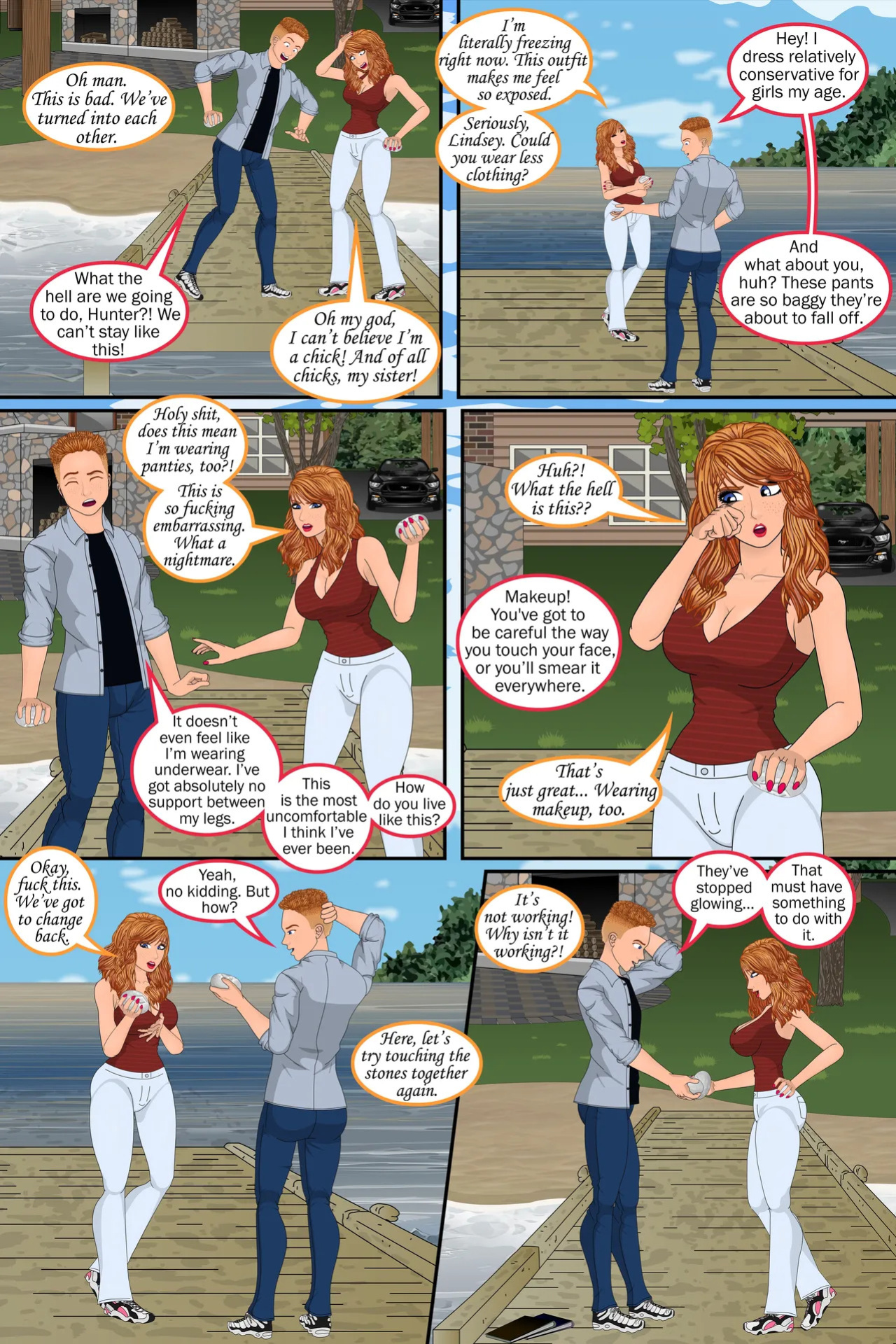 [sapphireFoxx] Exchange Siblings (beyond) (complete)