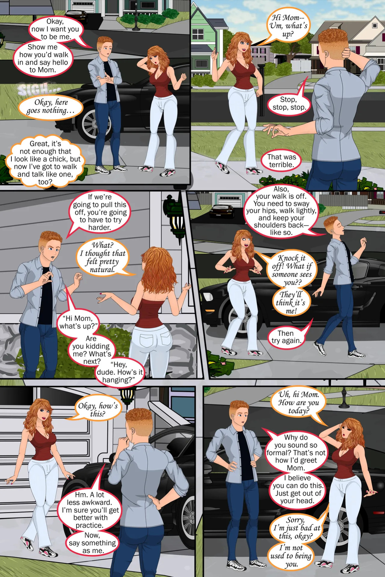 [sapphireFoxx] Exchange Siblings (beyond) (complete)