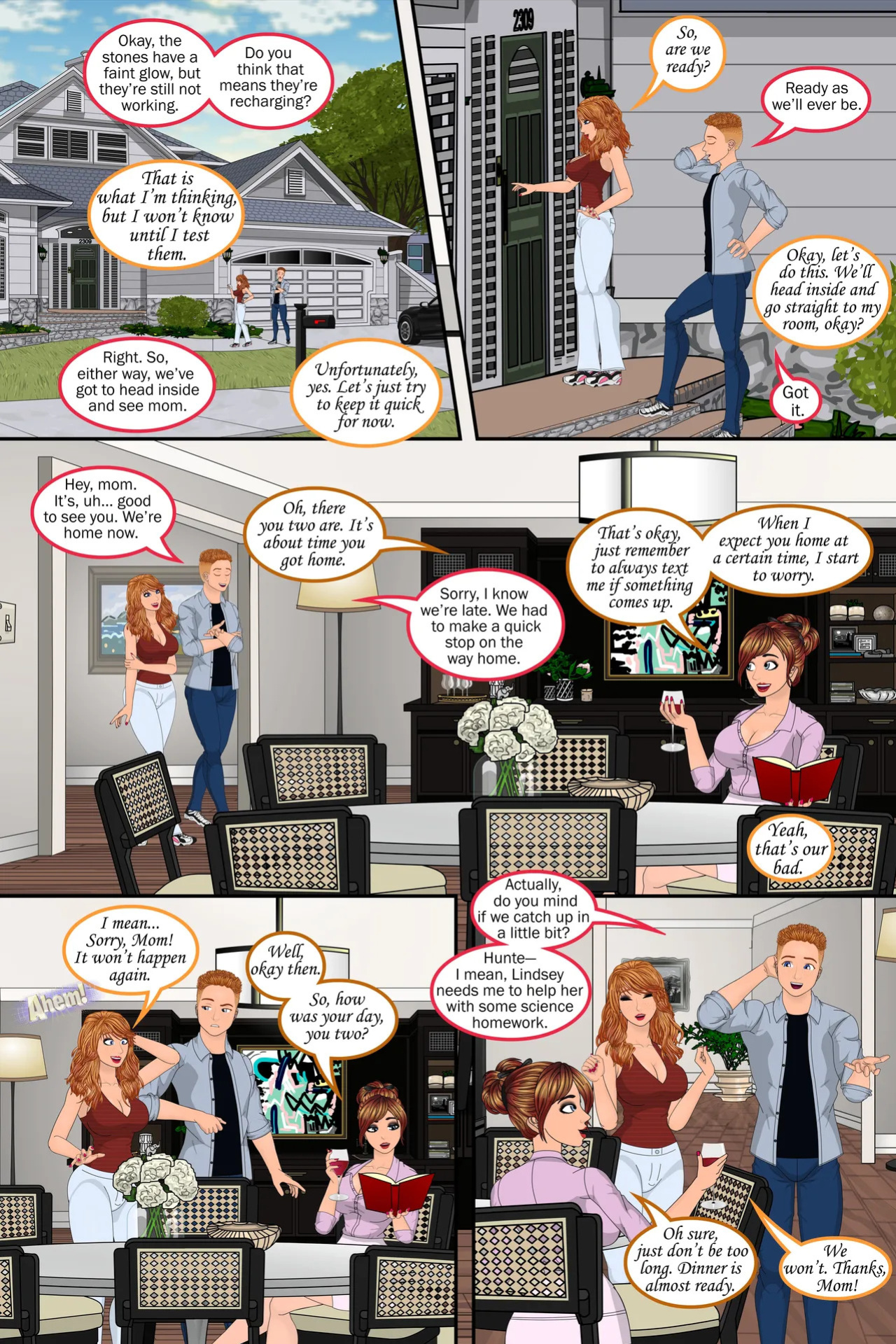 [sapphireFoxx] Exchange Siblings (beyond) (complete)