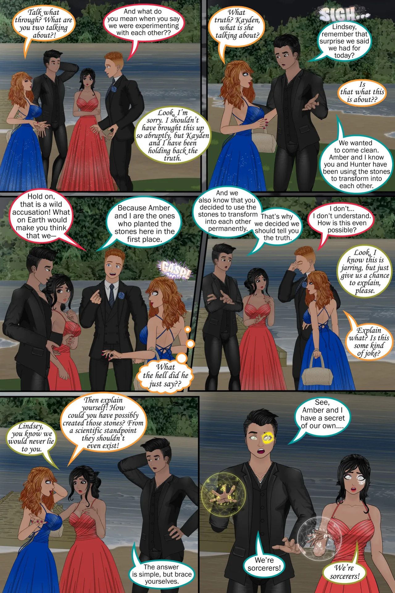 [sapphireFoxx] Exchange Siblings (beyond) (complete)
