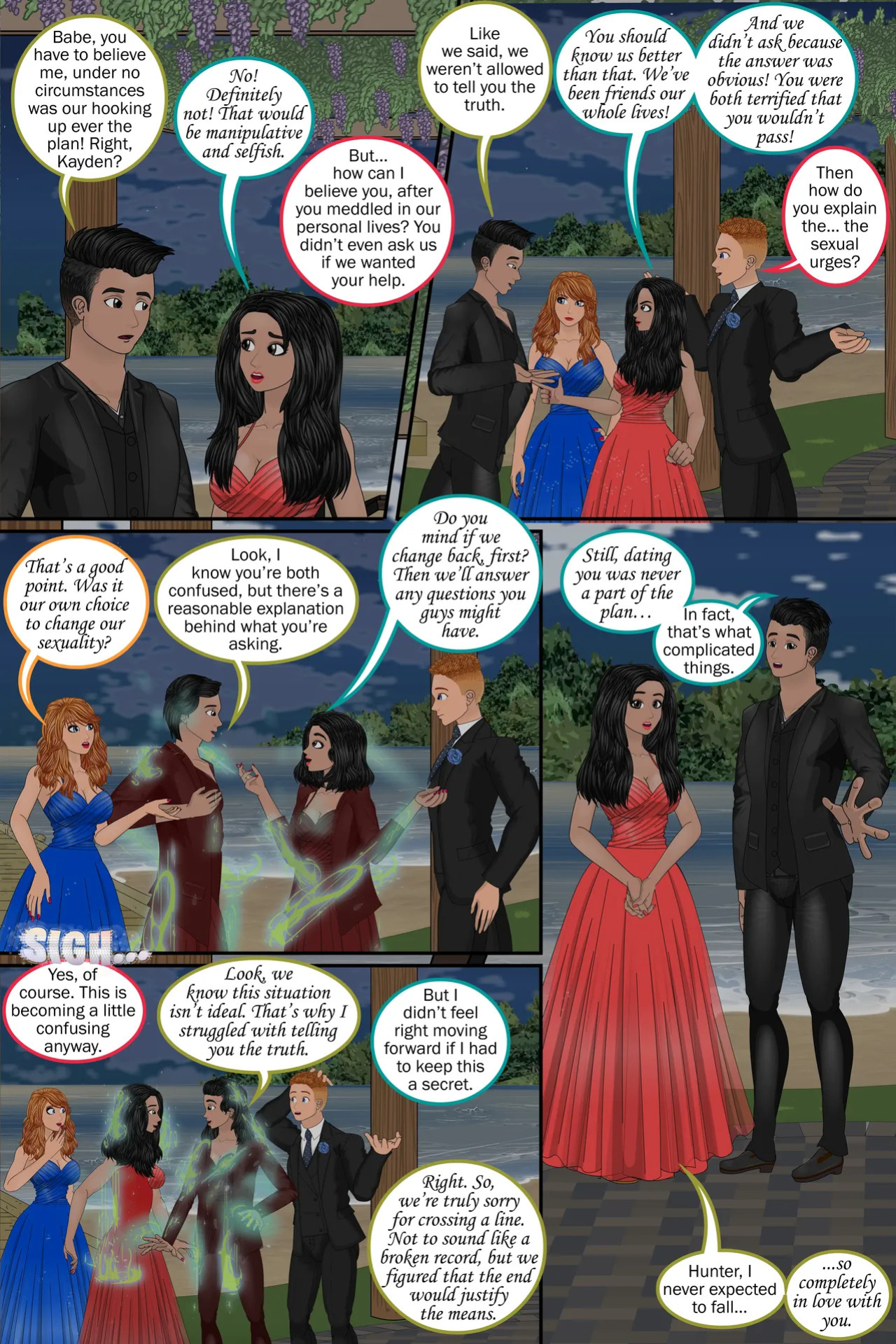 [sapphireFoxx] Exchange Siblings (beyond) (complete)