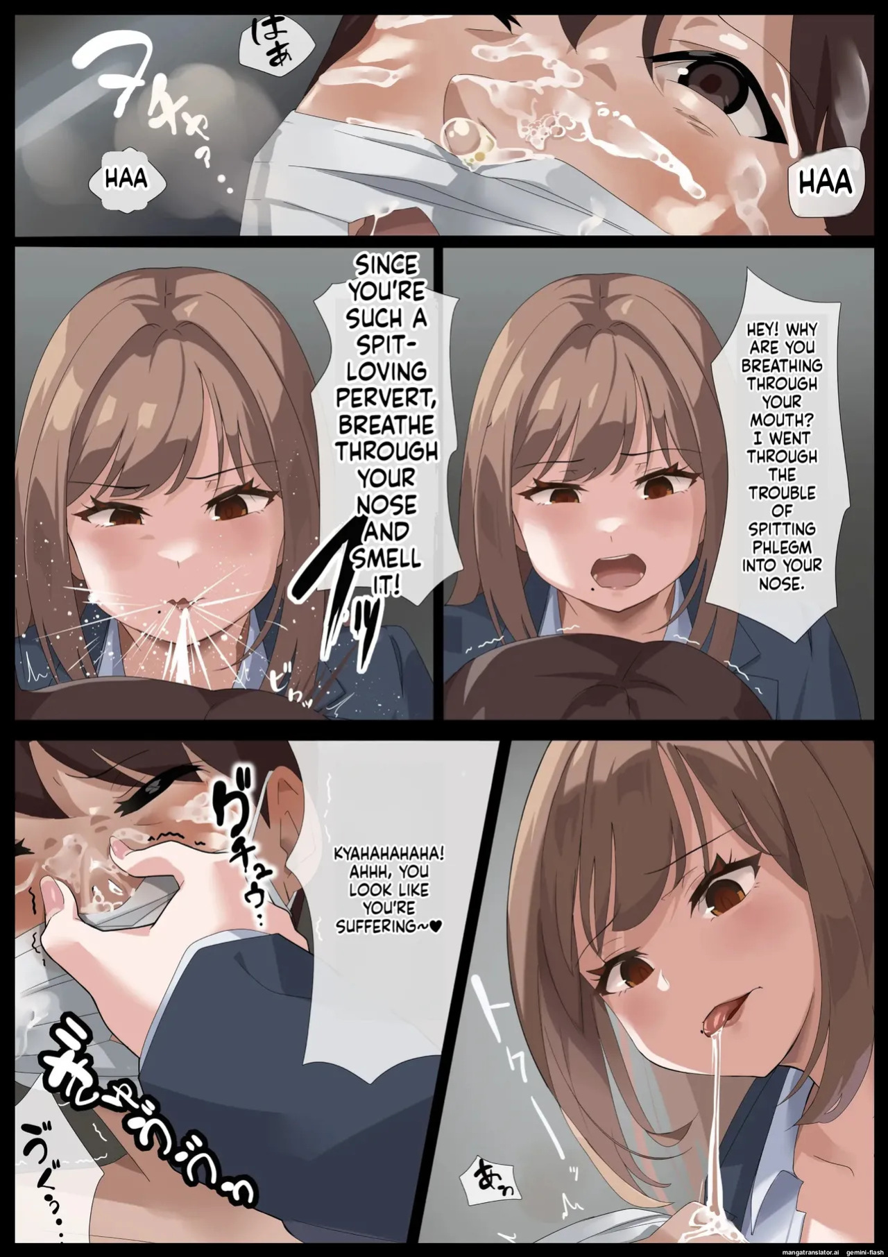 [Rask] Mirei-sama no Daeki seme Daeki no Geboku-hen(English)