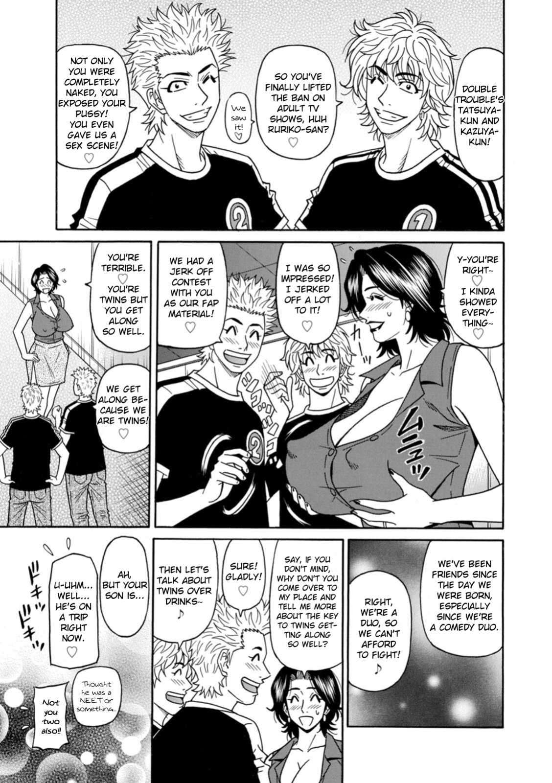 [Ozaki Akira] Miboujin Ana Ruriko no Hinichijuu - The Extraordinary Life of Widow Announcer Ruriko Ch. 1-5 [English]