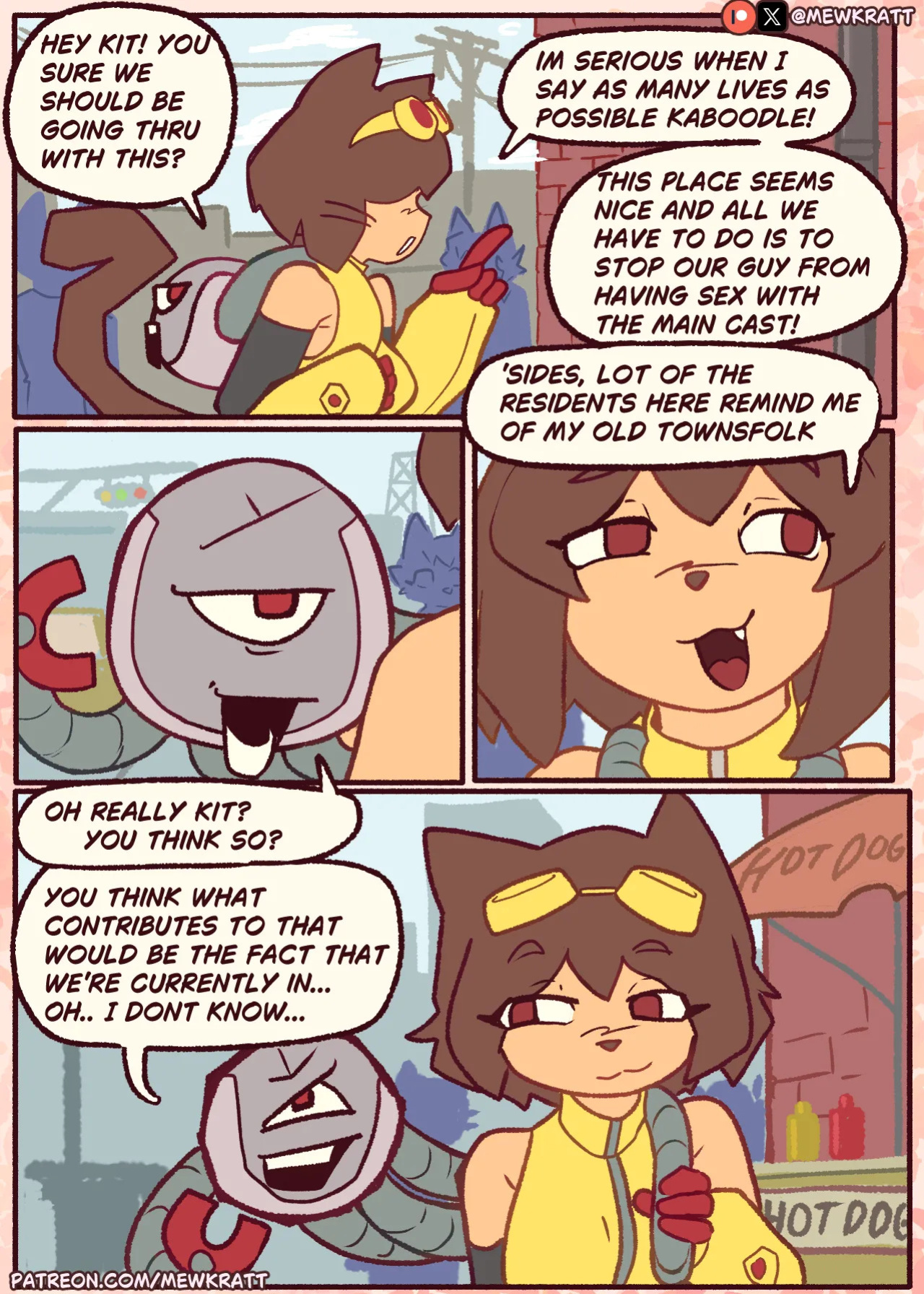 [MewKratt] Comic Title Here (Gameoverse Parody)