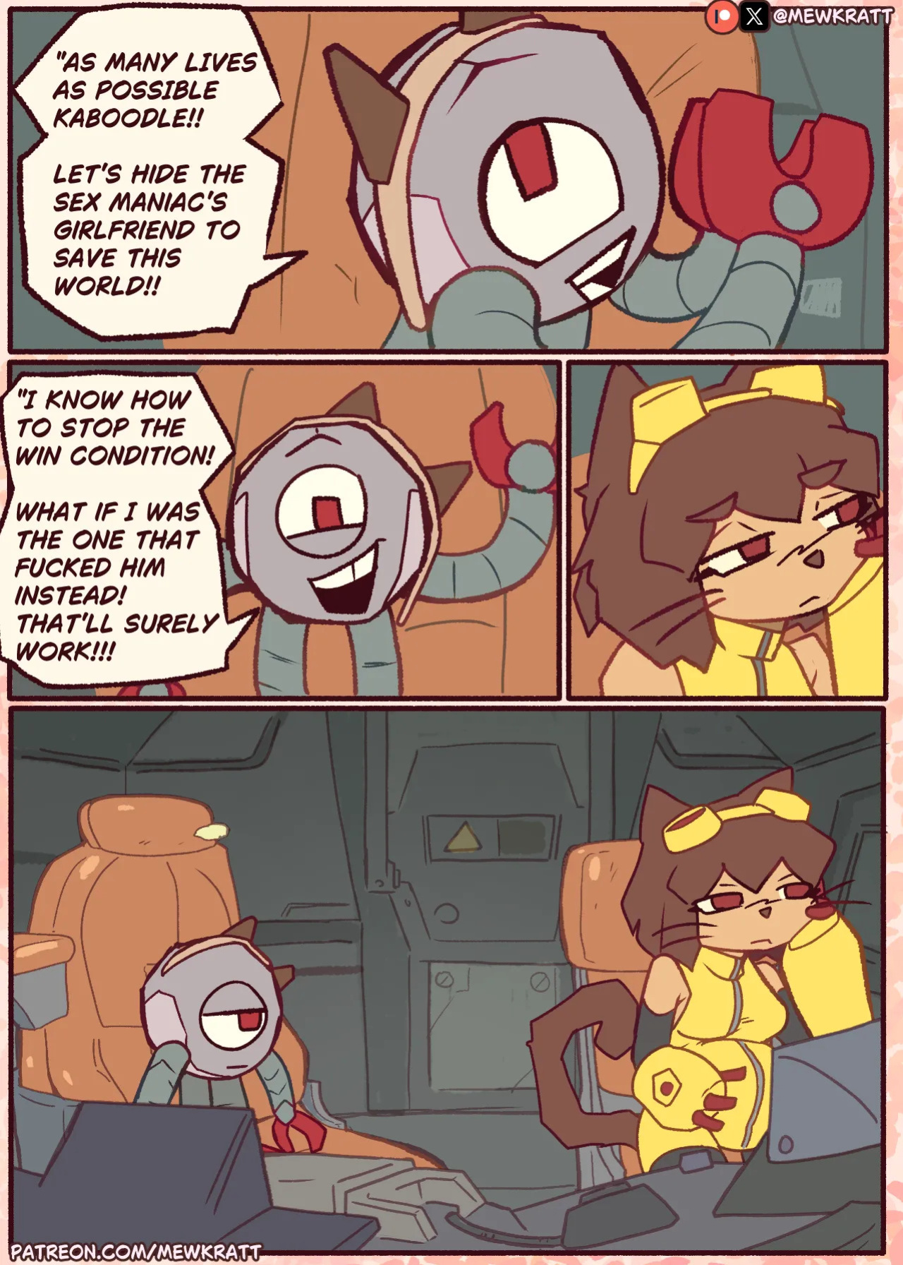[MewKratt] Comic Title Here (Gameoverse Parody)