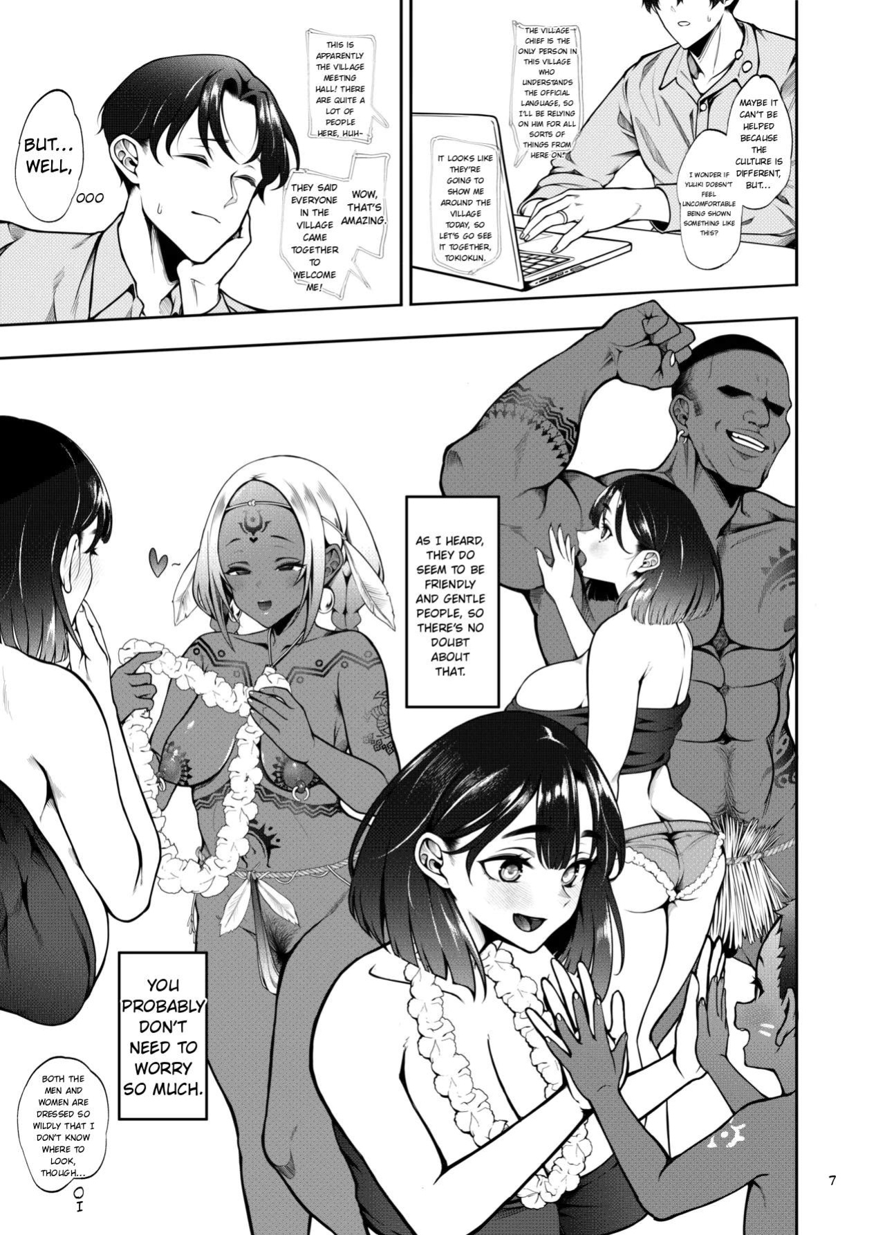 [Daiichi Yutakasou (Chiku)] THE STORY OF HOW MY WIFE BECAME ONE OF THE ZERO-MORALITY NUDE TRIBE LIVING ON A REMOTE ISLAND IN THE SOUTH PACIFIC [MTL]
