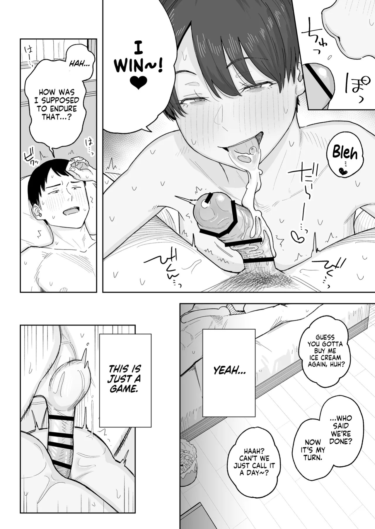 [Natsuzo] Mukashi Kara Otokoppoi Osananajimi mo Chanto Mesu ni Sodachimashita | Even my Tomboy Childhood Friend Grew up Into a Proper Female [English] [NudeSalad]