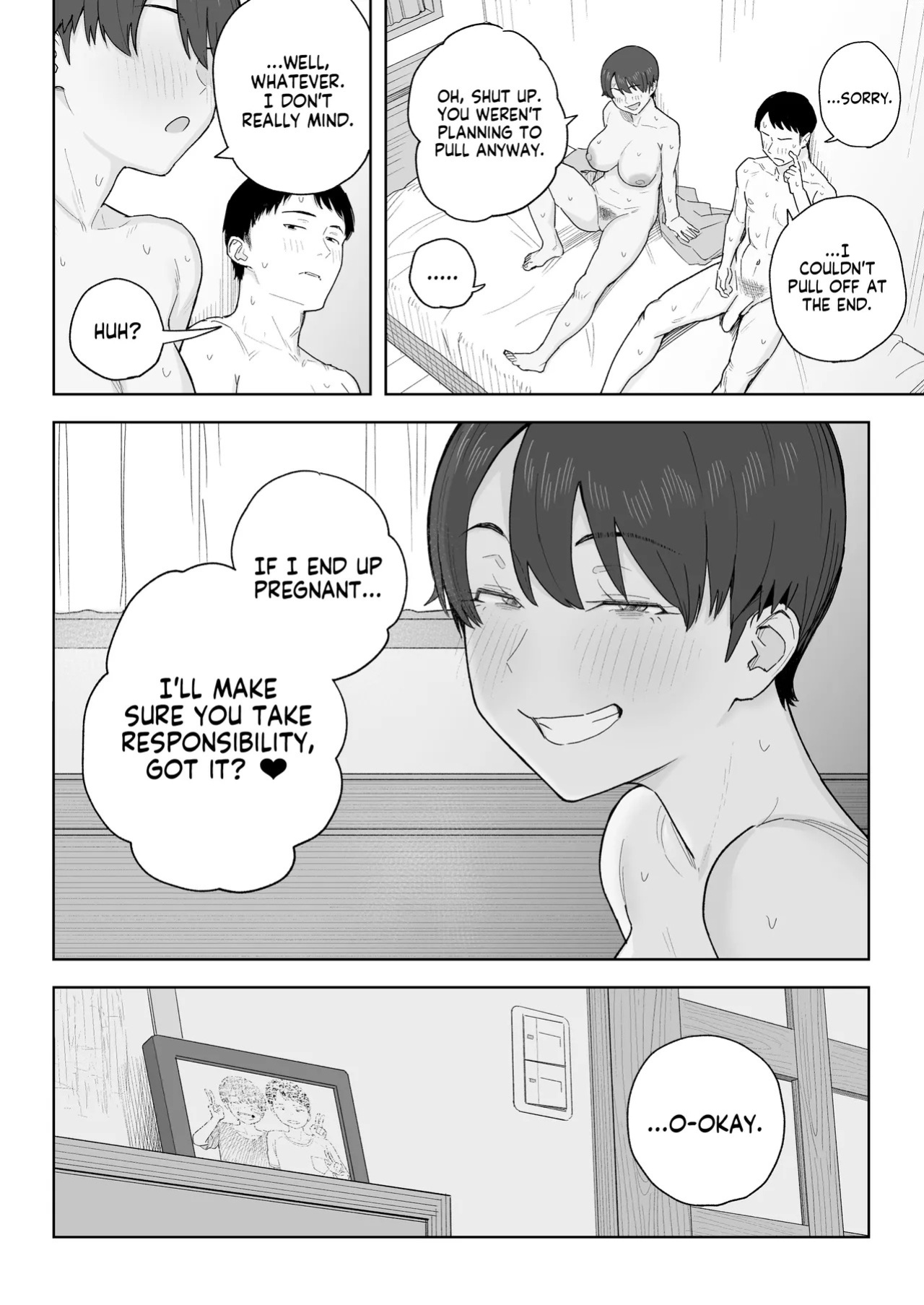 [Natsuzo] Mukashi Kara Otokoppoi Osananajimi mo Chanto Mesu ni Sodachimashita | Even my Tomboy Childhood Friend Grew up Into a Proper Female [English] [NudeSalad]