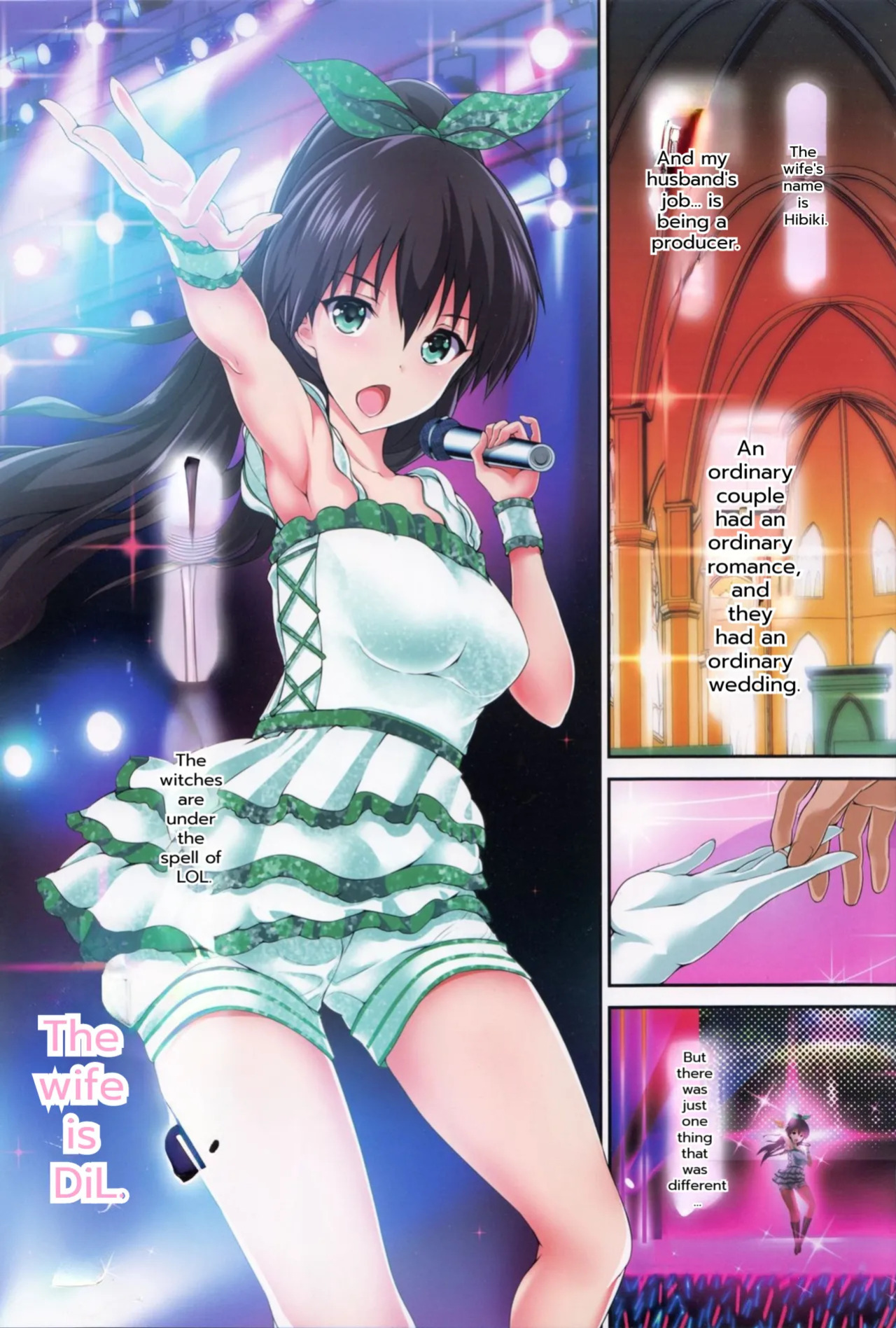(COMIC1☆8) [Atelier Maruwa (Maruwa Tarou)] Okusama wa iDOL -Hibiki to Shoya Hen- (THE iDOLM@STER) [MTL]