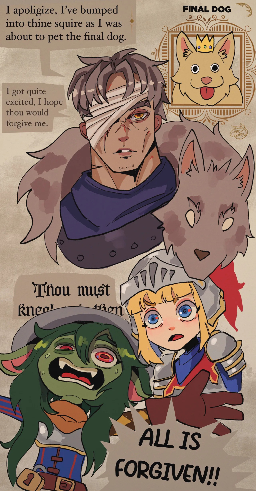 [BasedBinkie] Chivalry Starved Knight/Familiar Lands