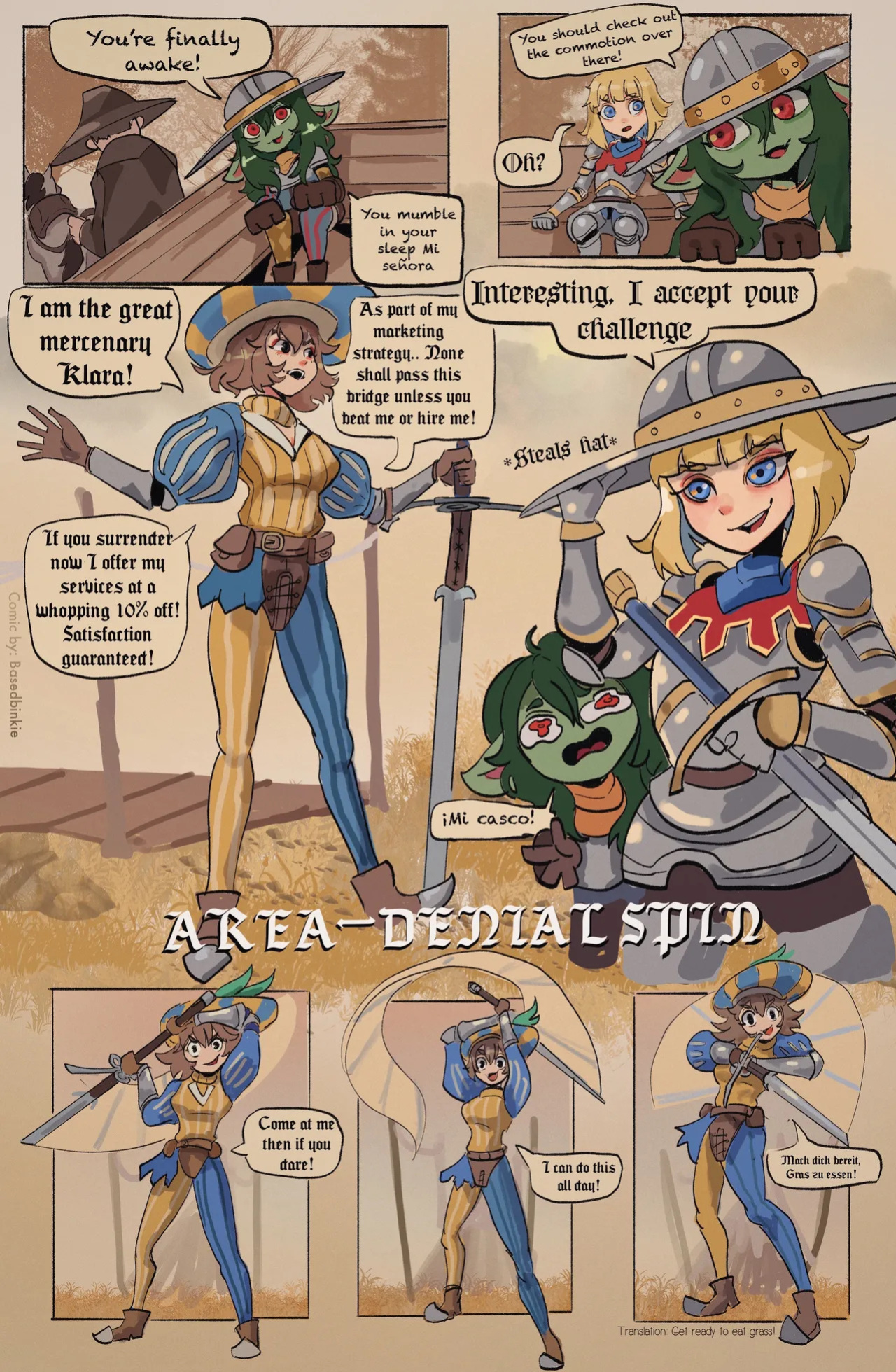 [BasedBinkie] Chivalry Starved Knight/Familiar Lands
