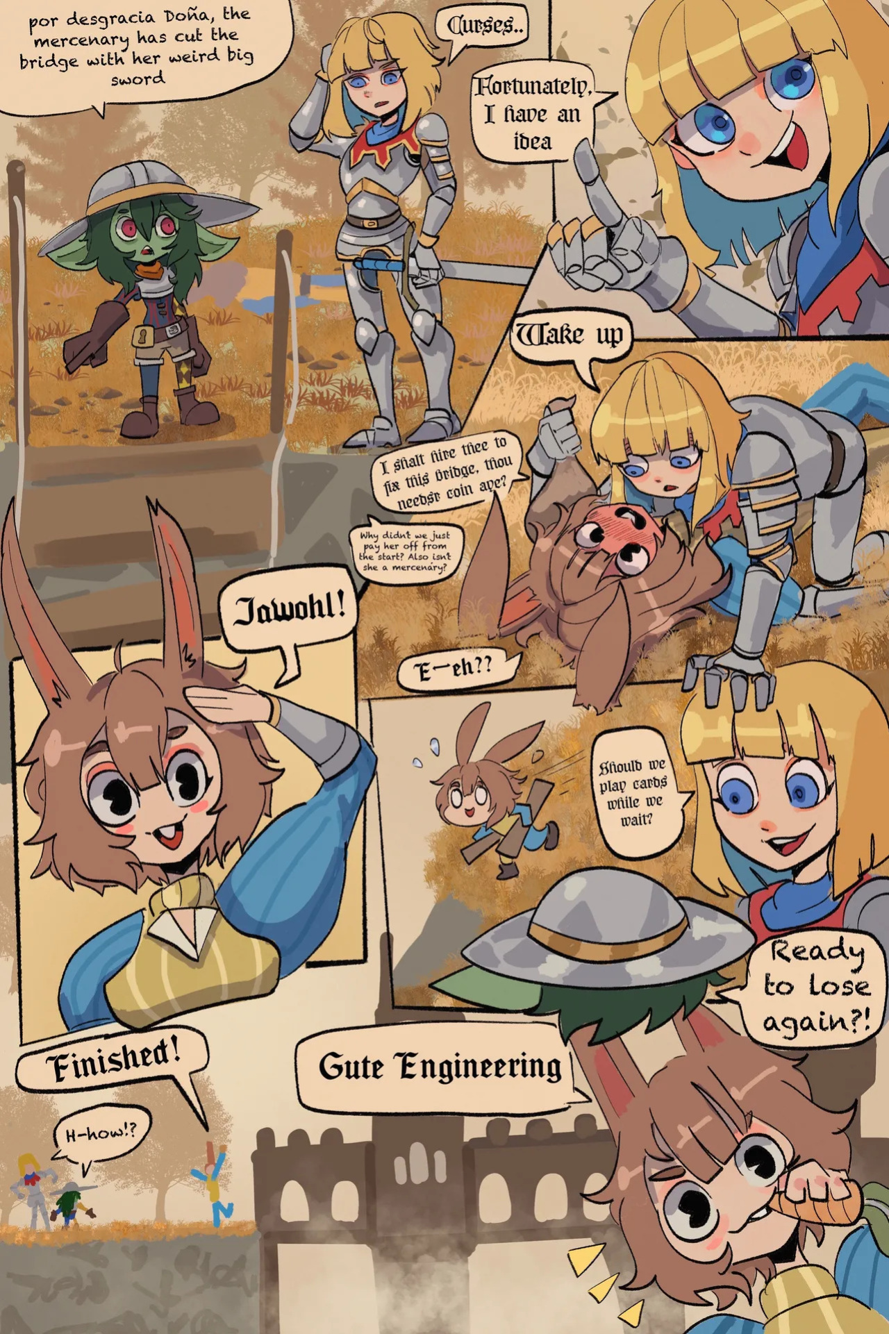 [BasedBinkie] Chivalry Starved Knight/Familiar Lands