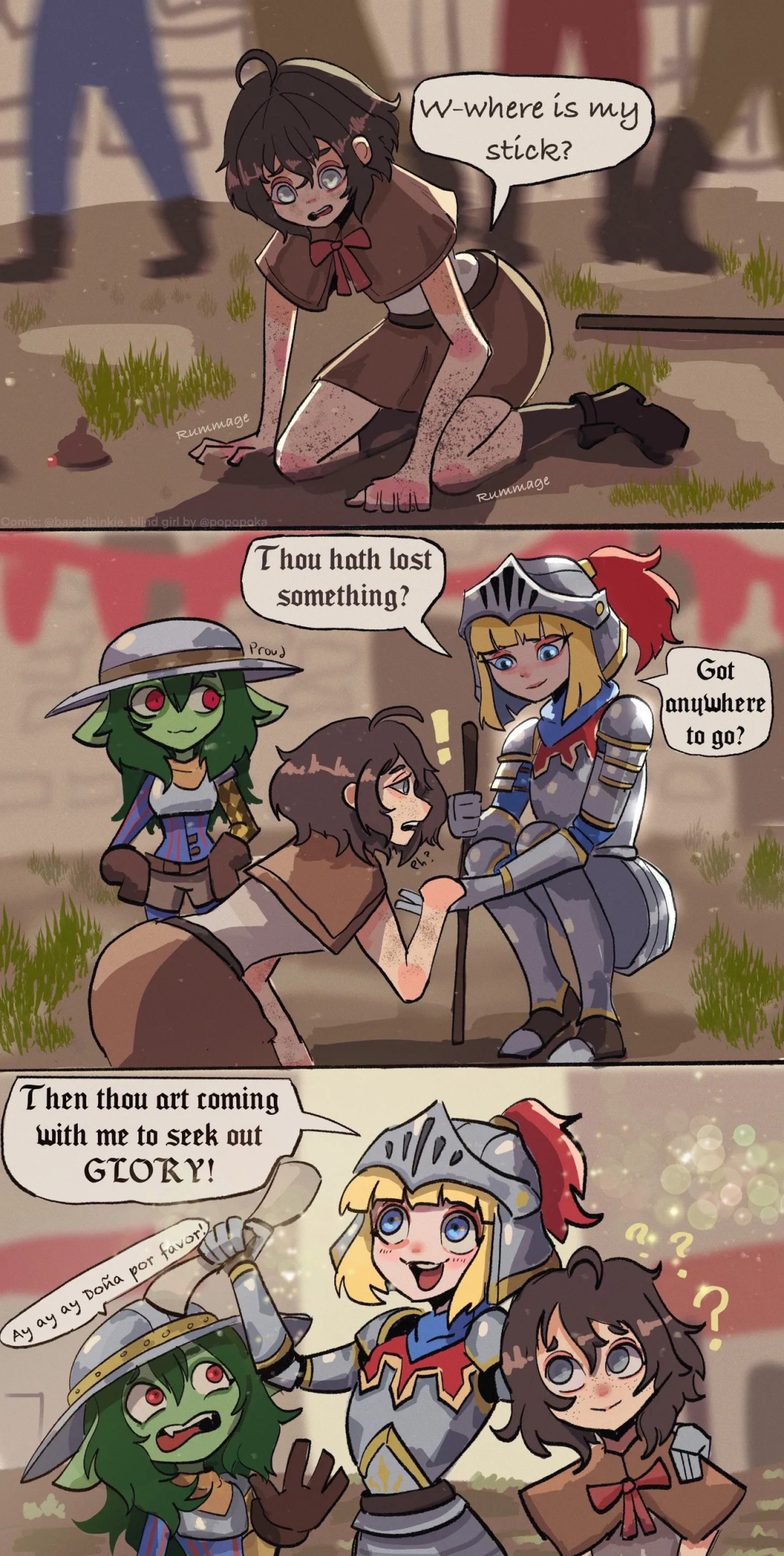 [BasedBinkie] Chivalry Starved Knight/Familiar Lands