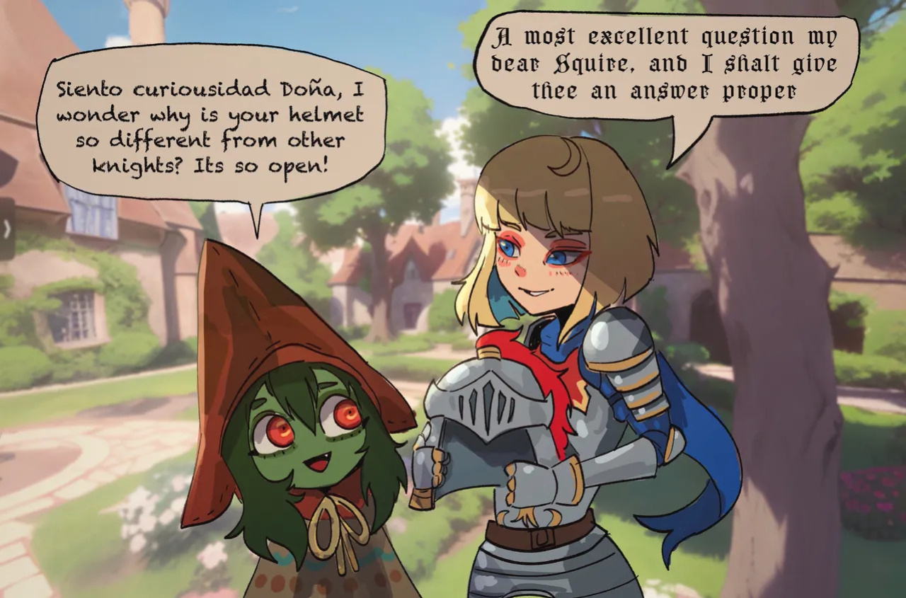 [BasedBinkie] Chivalry Starved Knight/Familiar Lands