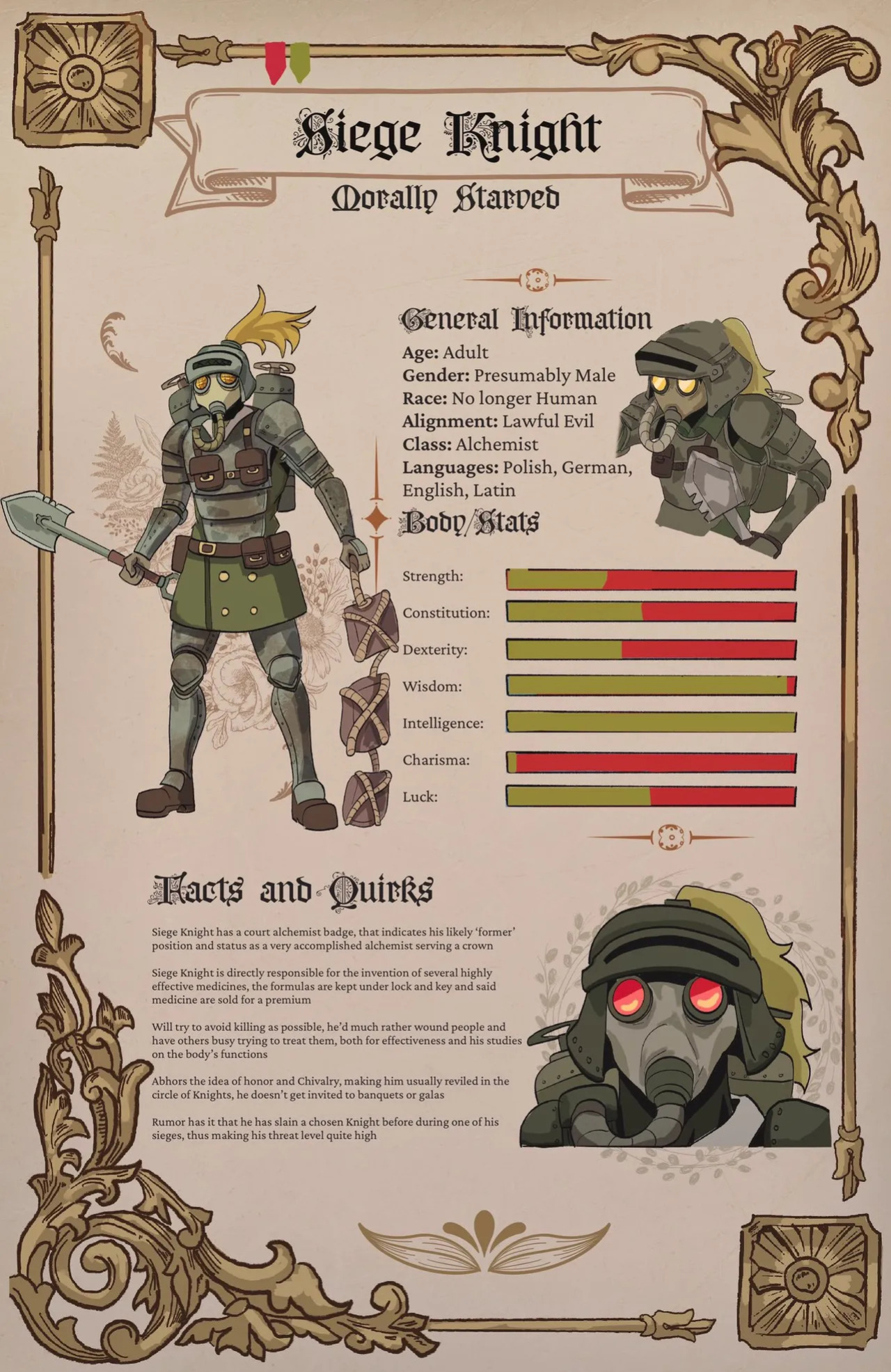 [BasedBinkie] Chivalry Starved Knight/Familiar Lands