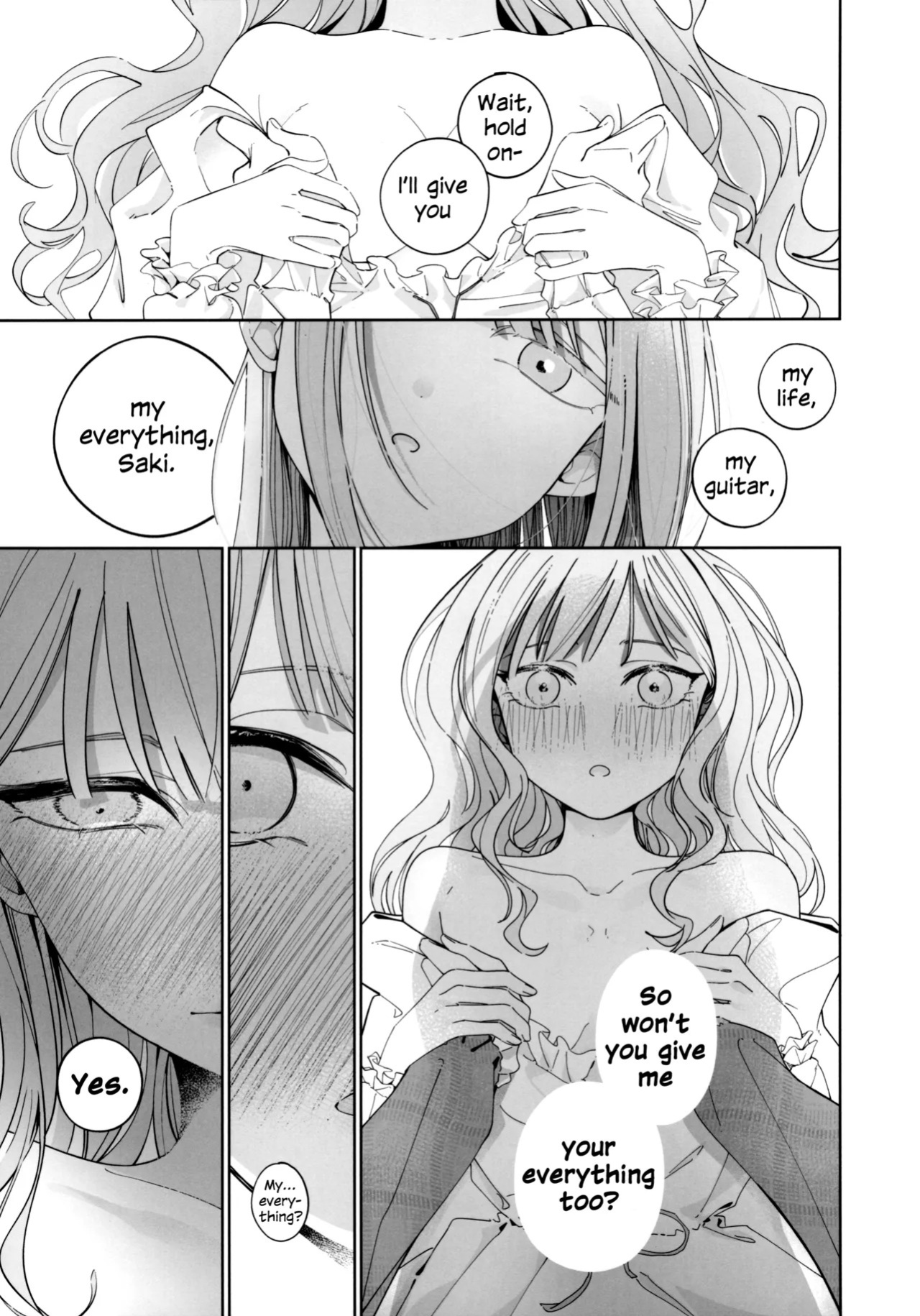 (C107) [Aou Ame] Gan wa Kimi no Tame ni | All You Desire (BanG Dream! Ave Mujica) [English]