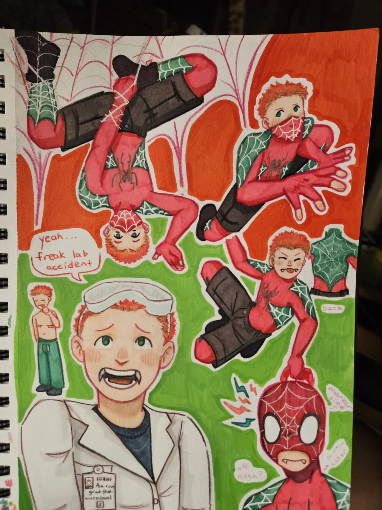 Spidersonas and other art