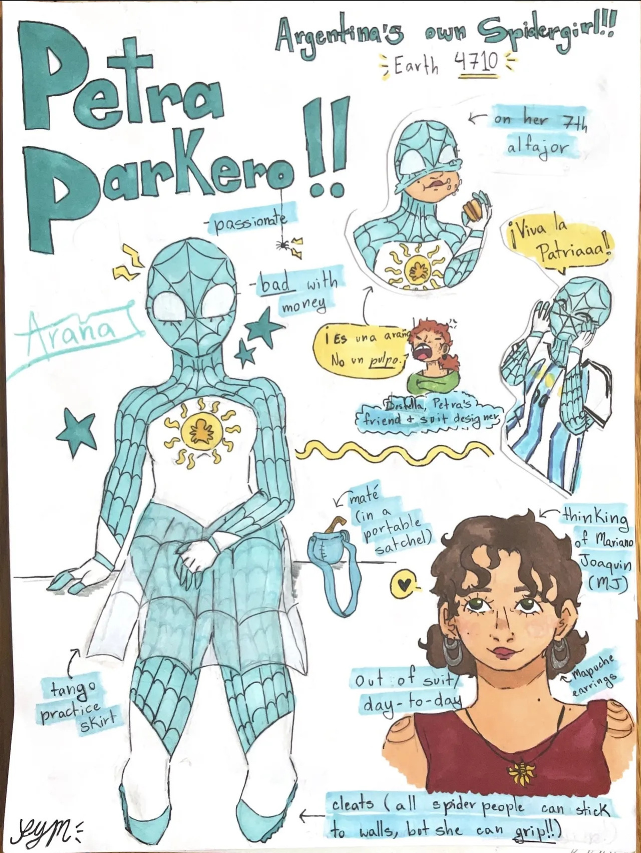 Spidersonas and other art