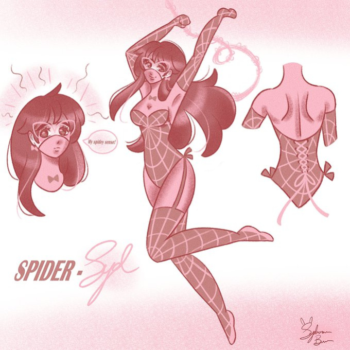 Spidersonas and other art