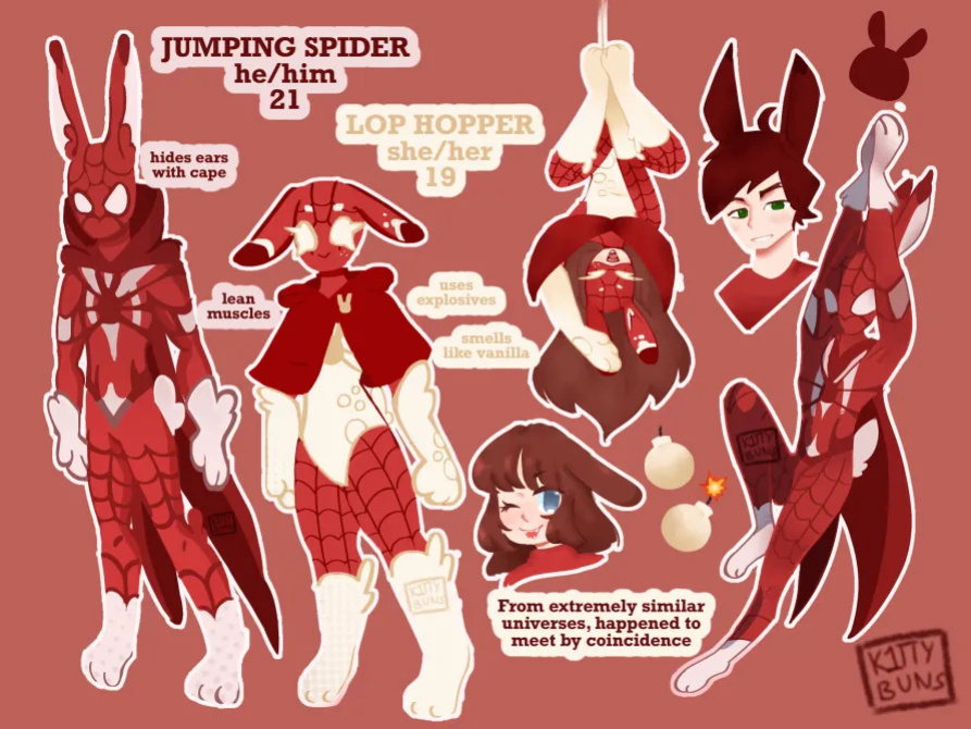 Spidersonas and other art