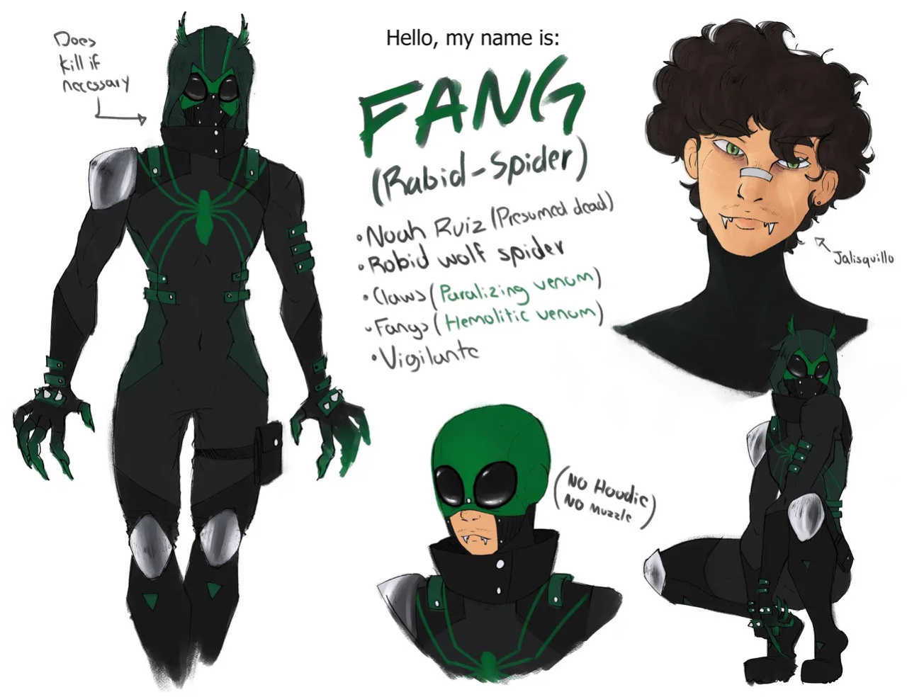 Spidersonas and other art