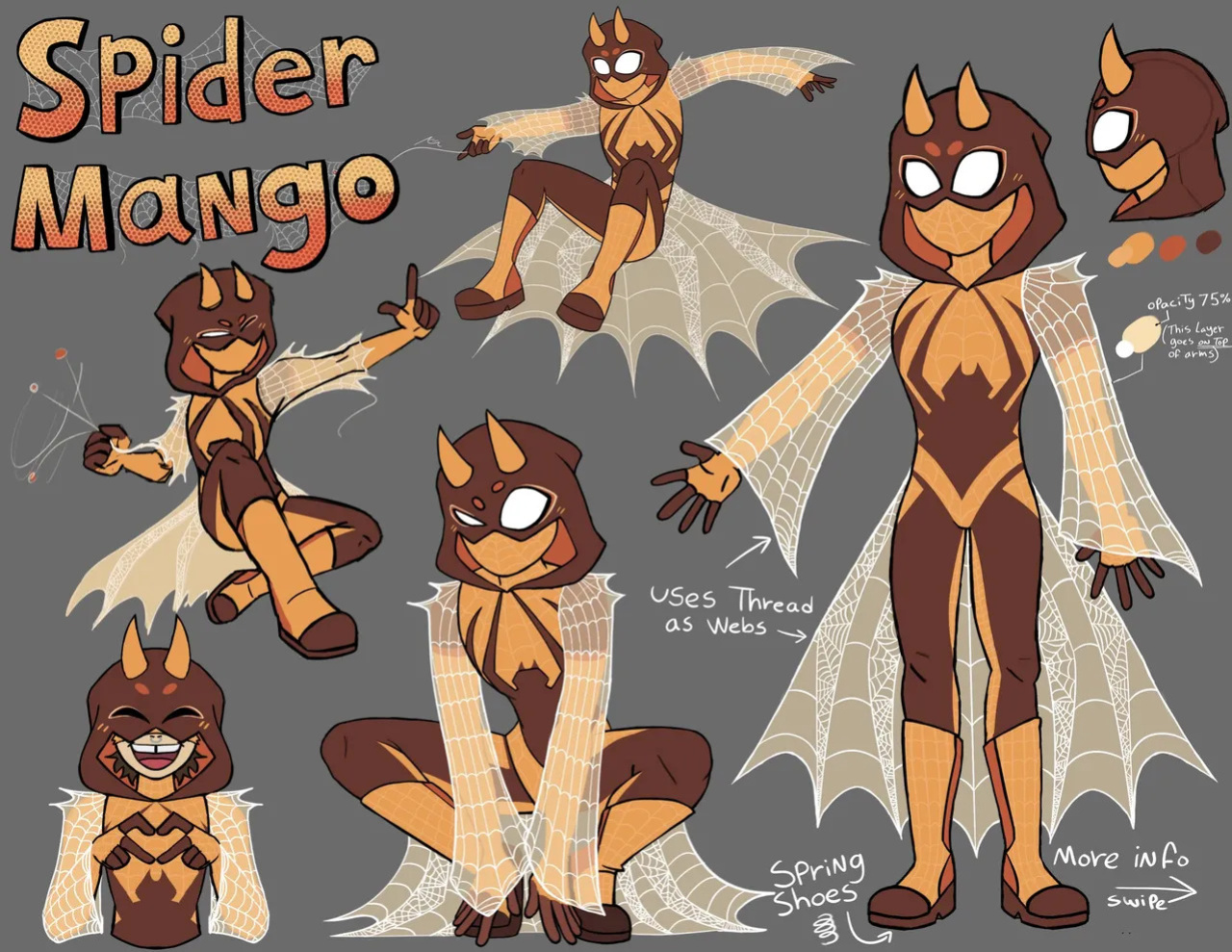 Spidersonas and other art