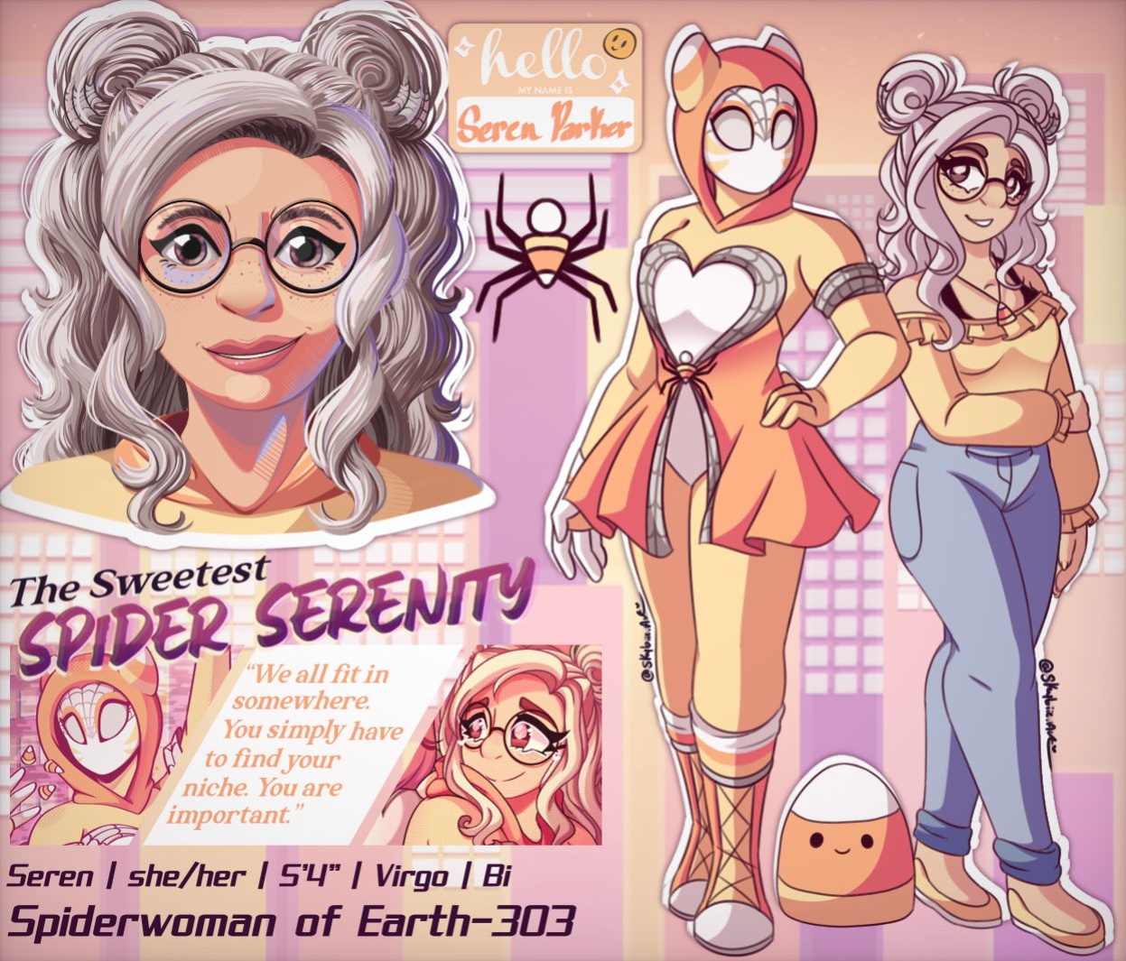 Spidersonas and other art