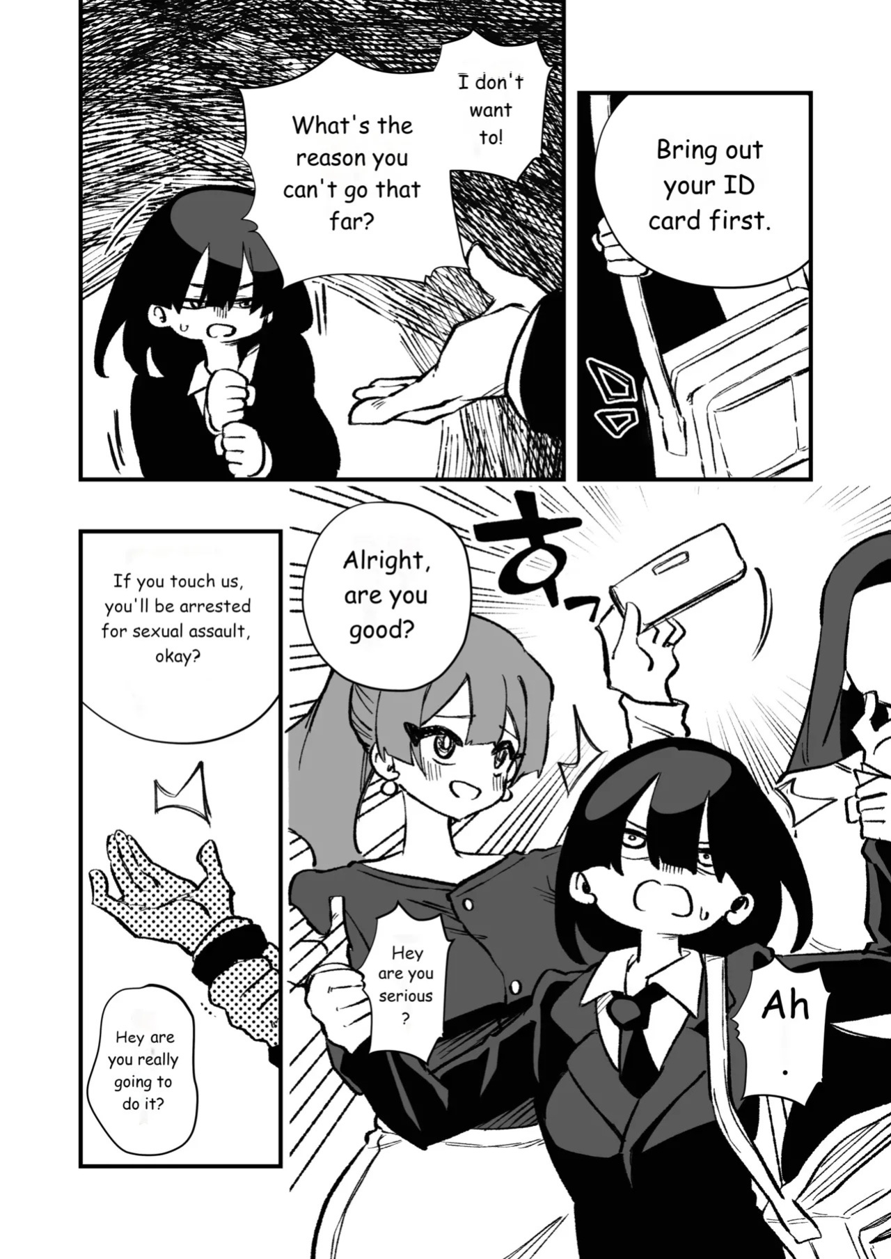 Forced Cross-Dressing in a Women-Only Carriage