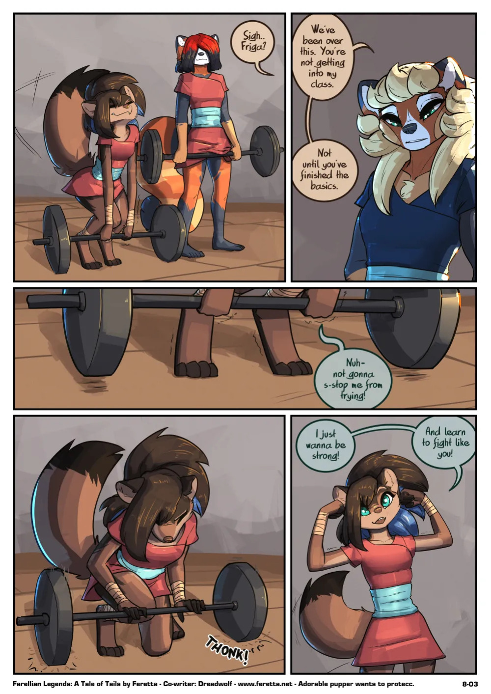 [Feretta] A Tale of Tails: Chapter 8 - Power Play (ongoing)