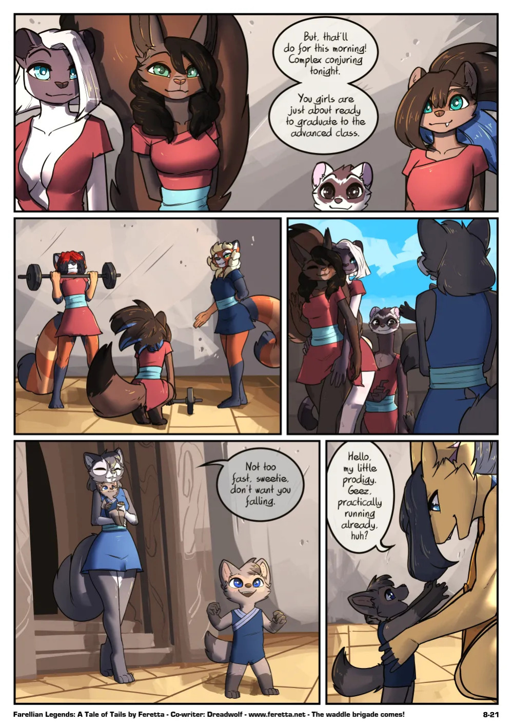 [Feretta] A Tale of Tails: Chapter 8 - Power Play (ongoing)