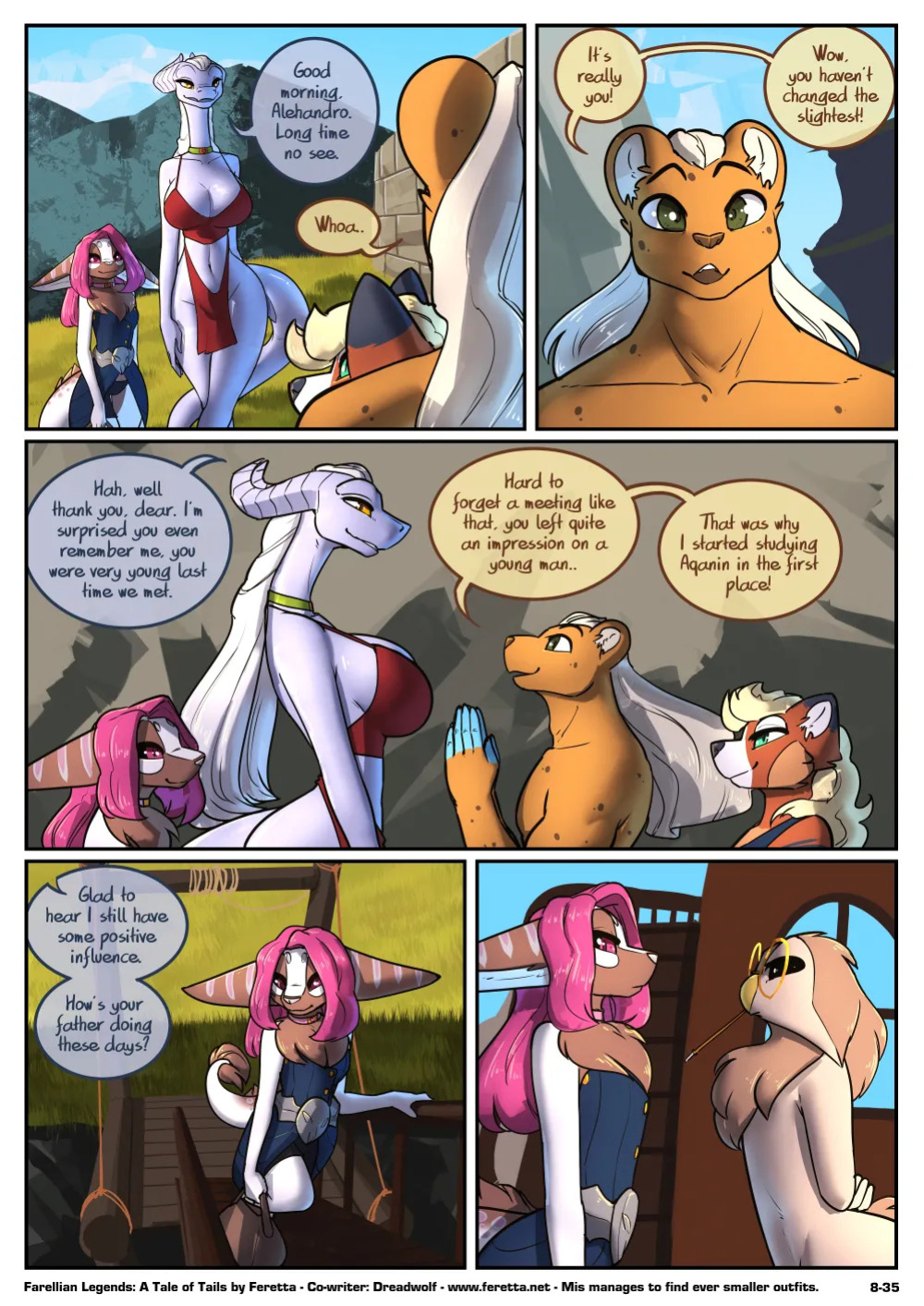[Feretta] A Tale of Tails: Chapter 8 - Power Play (ongoing)