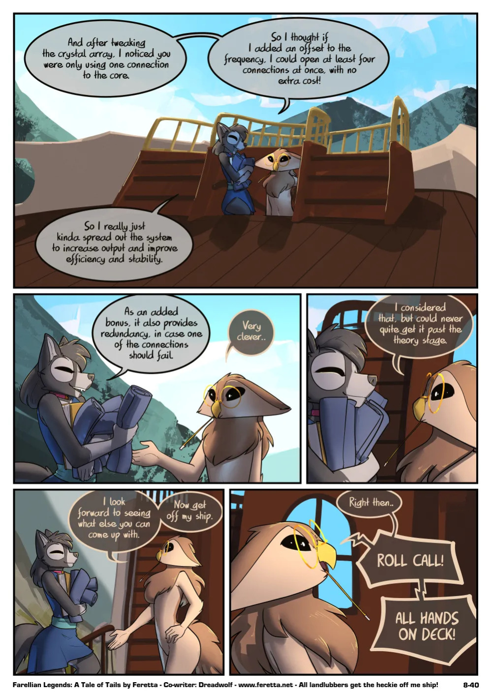[Feretta] A Tale of Tails: Chapter 8 - Power Play (ongoing)