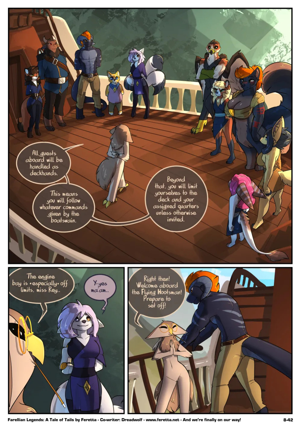 [Feretta] A Tale of Tails: Chapter 8 - Power Play (ongoing)
