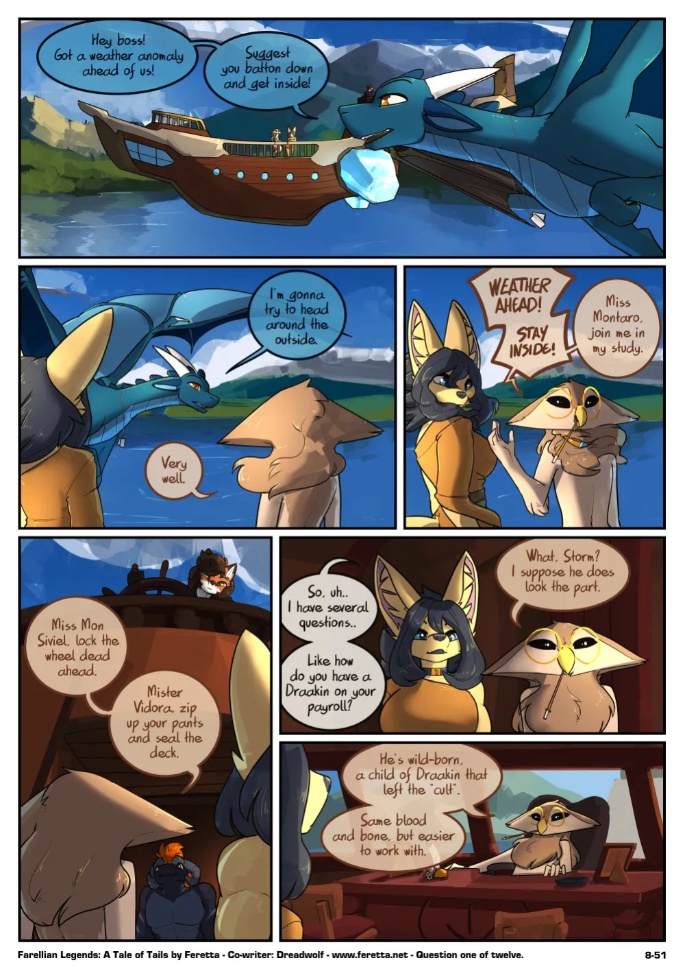 [Feretta] A Tale of Tails: Chapter 8 - Power Play (ongoing)