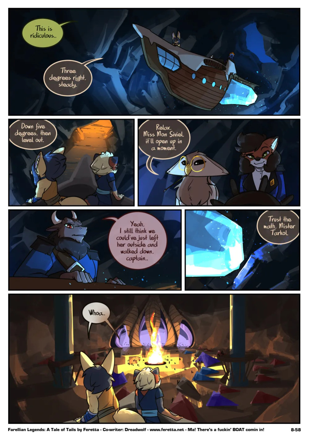 [Feretta] A Tale of Tails: Chapter 8 - Power Play (ongoing)