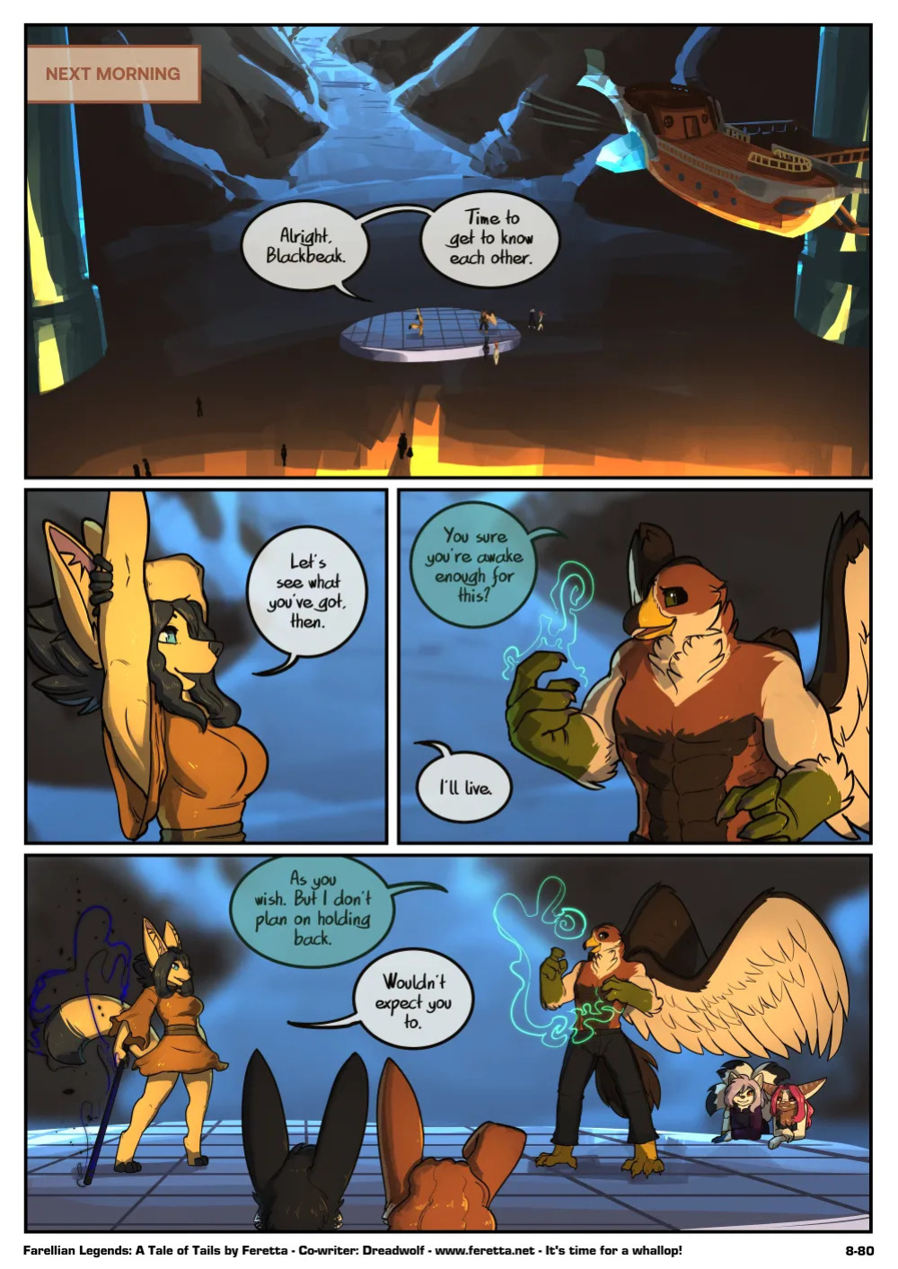 [Feretta] A Tale of Tails: Chapter 8 - Power Play (ongoing)