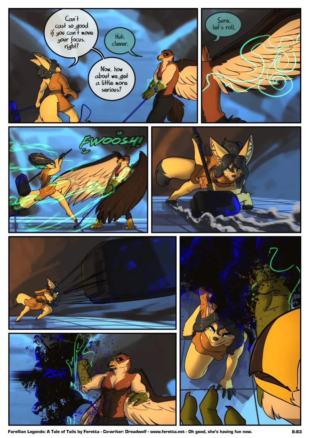 [Feretta] A Tale of Tails: Chapter 8 - Power Play (ongoing)