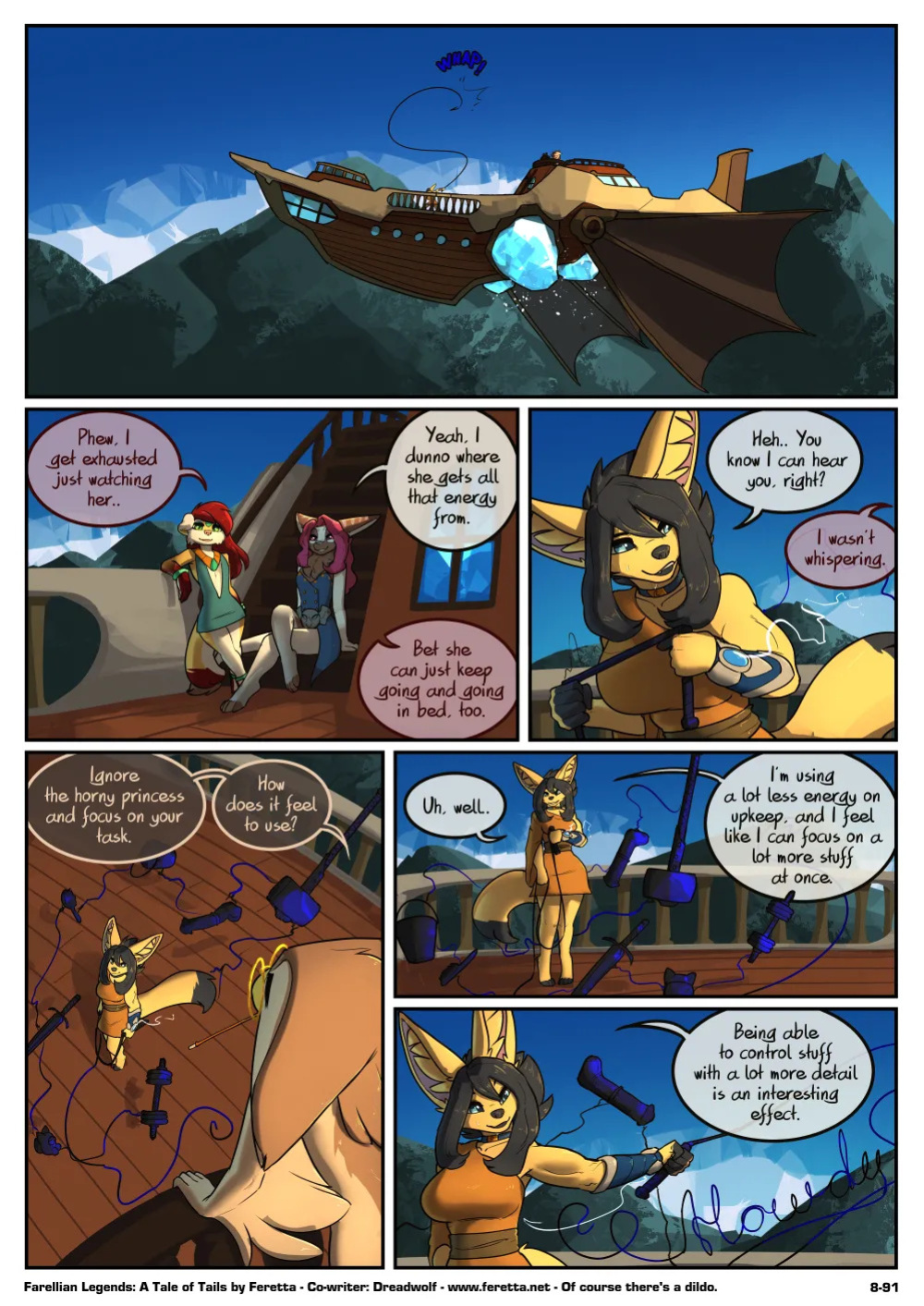 [Feretta] A Tale of Tails: Chapter 8 - Power Play (ongoing)