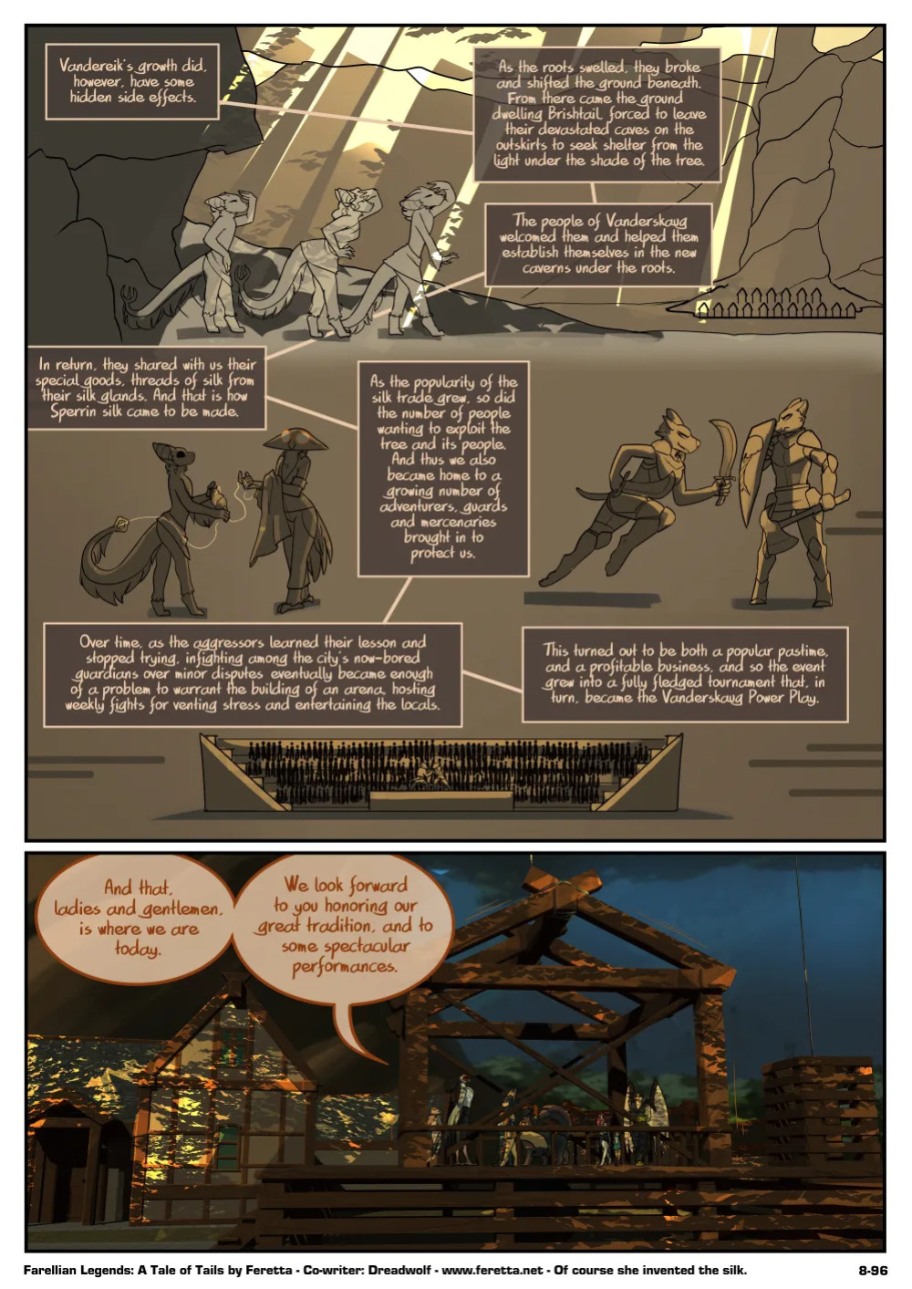 [Feretta] A Tale of Tails: Chapter 8 - Power Play (ongoing)