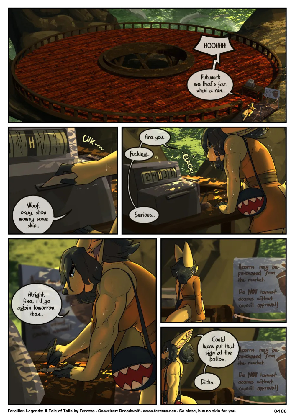 [Feretta] A Tale of Tails: Chapter 8 - Power Play (ongoing)