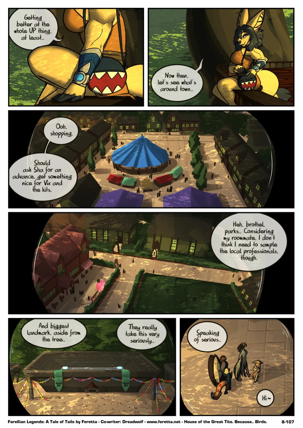 [Feretta] A Tale of Tails: Chapter 8 - Power Play (ongoing)