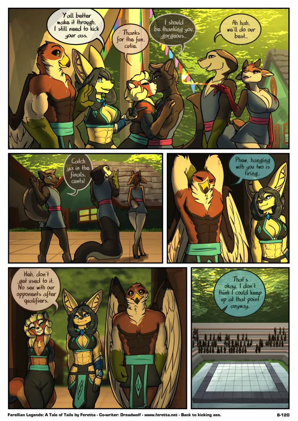 [Feretta] A Tale of Tails: Chapter 8 - Power Play (ongoing)