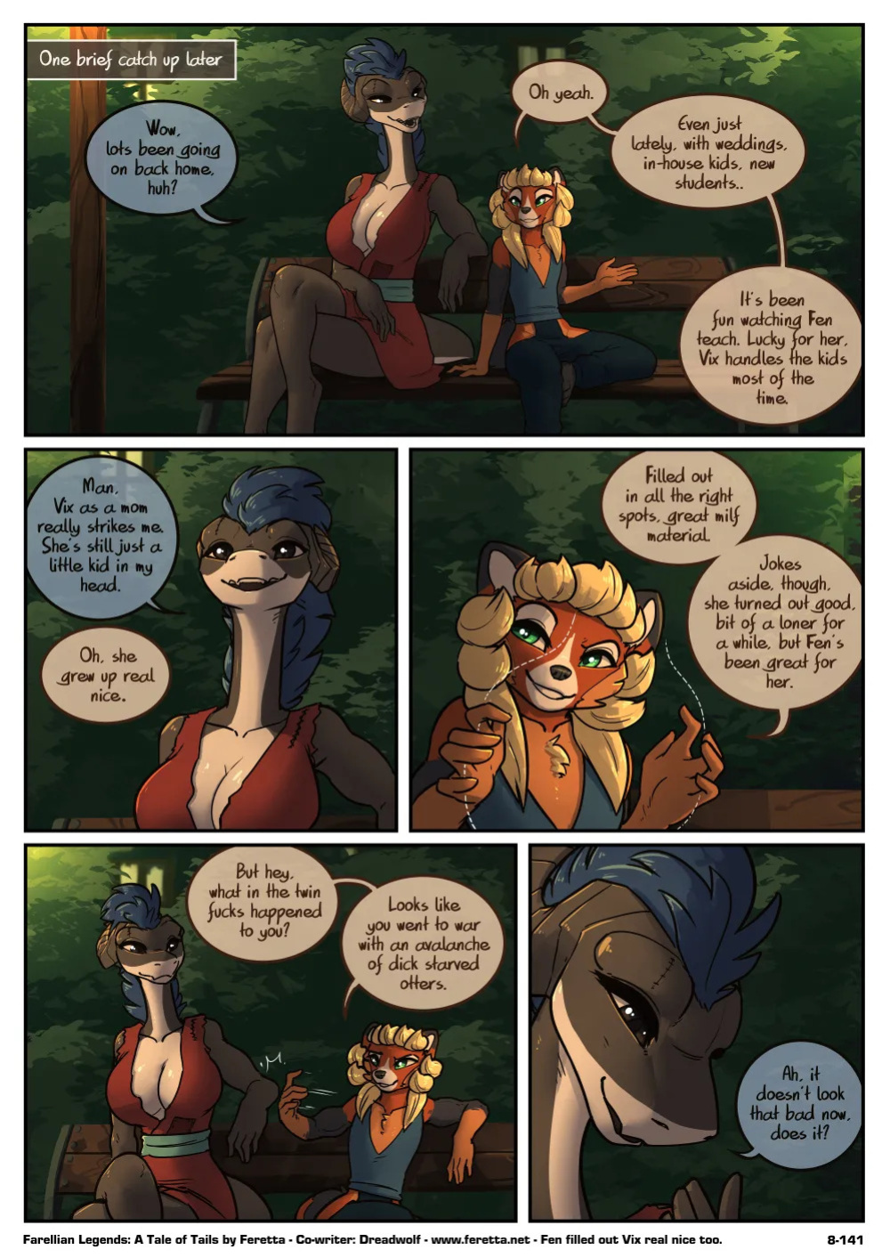 [Feretta] A Tale of Tails: Chapter 8 - Power Play (ongoing)