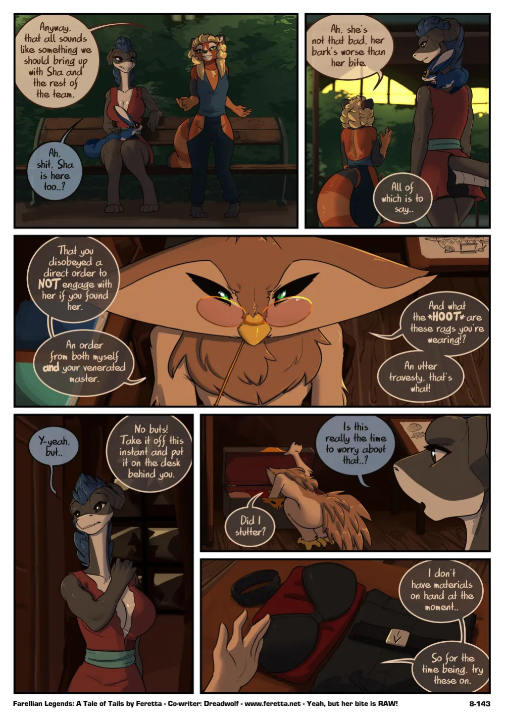 [Feretta] A Tale of Tails: Chapter 8 - Power Play (ongoing)
