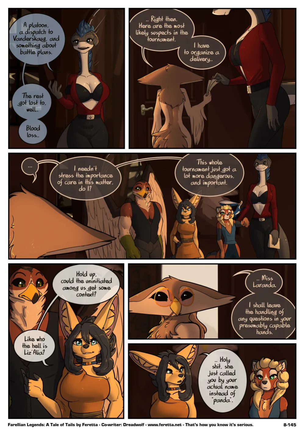 [Feretta] A Tale of Tails: Chapter 8 - Power Play (ongoing)