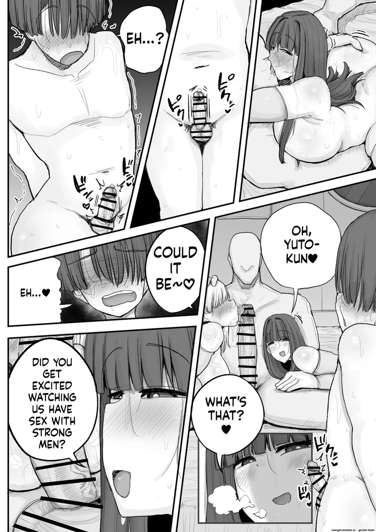 [Circle Cherry Boy (Erai)] Boku no kanojo wa ue no kai no tsuyo osu ni bokobokoni sa rete NTR re chaimashita(English)