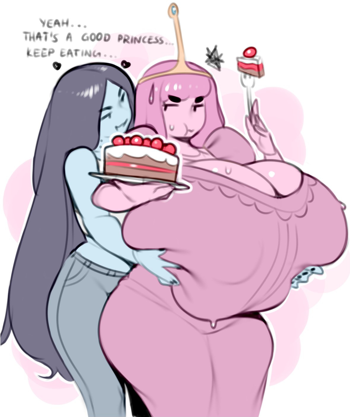 [Onaeane] Marceline & PB (Adventure Time)